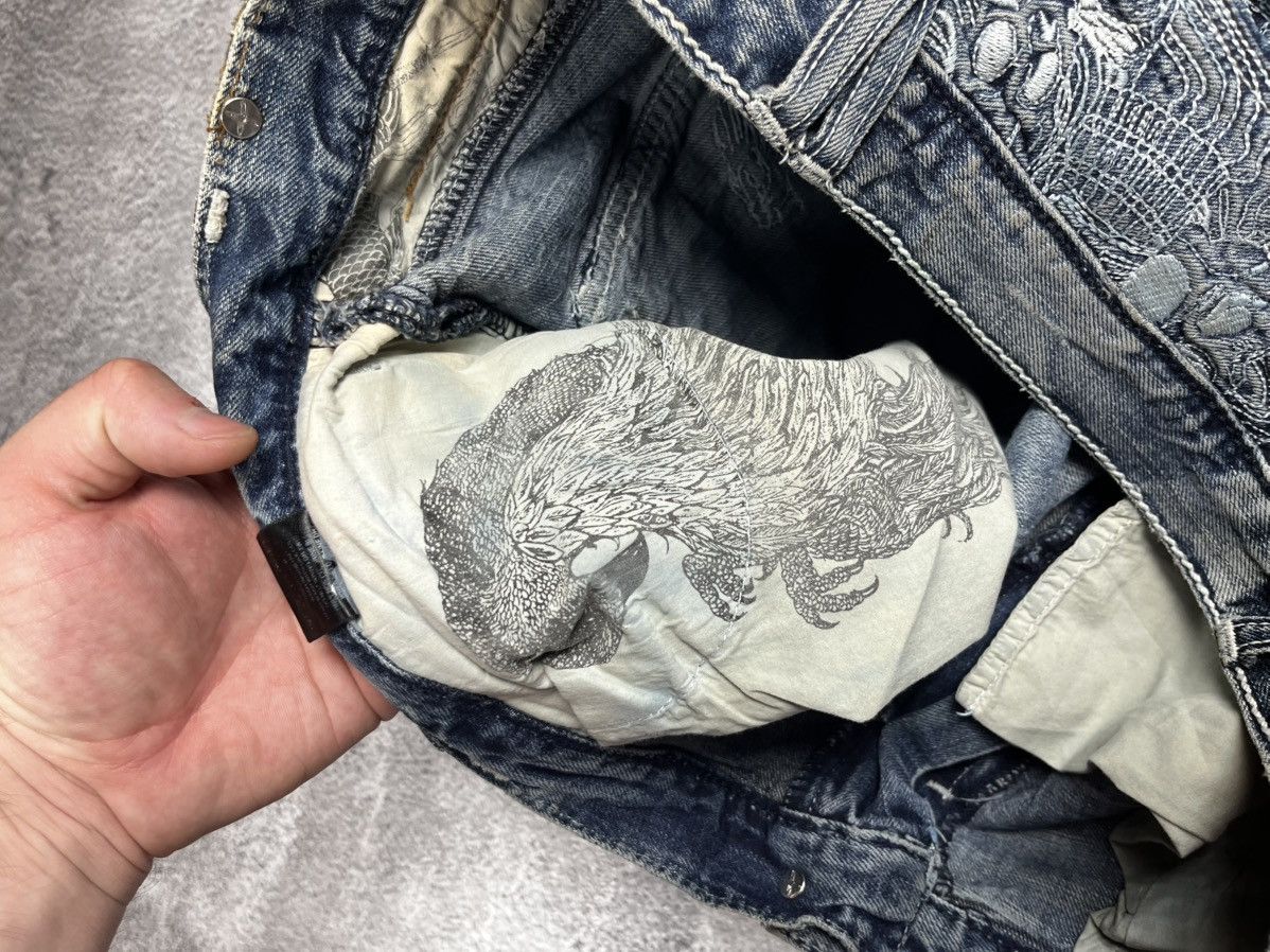 Artful Dodger Rare Jesse Pinkman Embroidered Wings Artful Dodger Denim Size US 36 / EU 52 - 13 Thumbnail