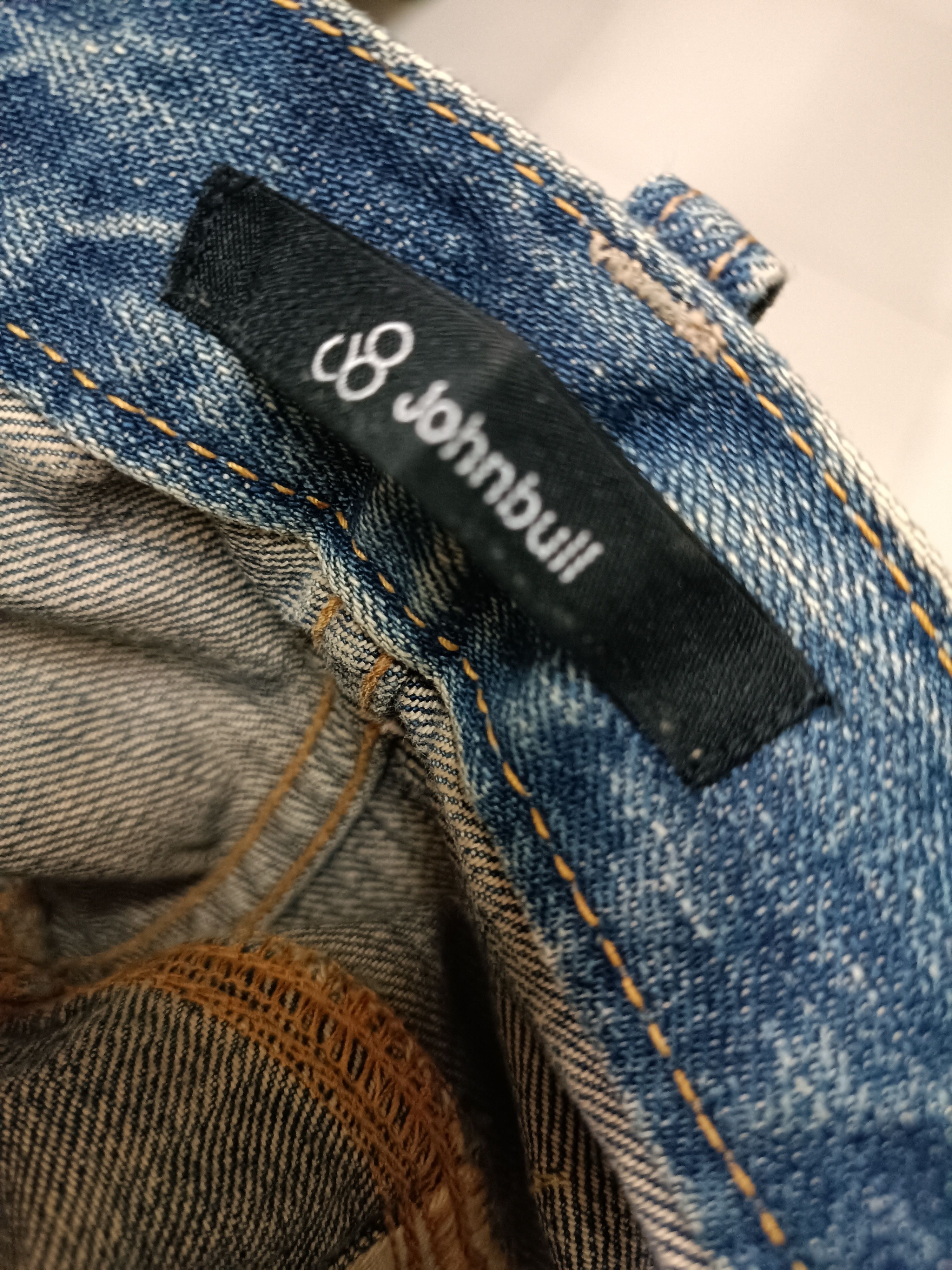 Japanese Brand × Johnbull 💥 FYEE 💥 John Bull Selvedge Whiskers Faded Jeans Size US 30 / EU 46 - 16 Thumbnail