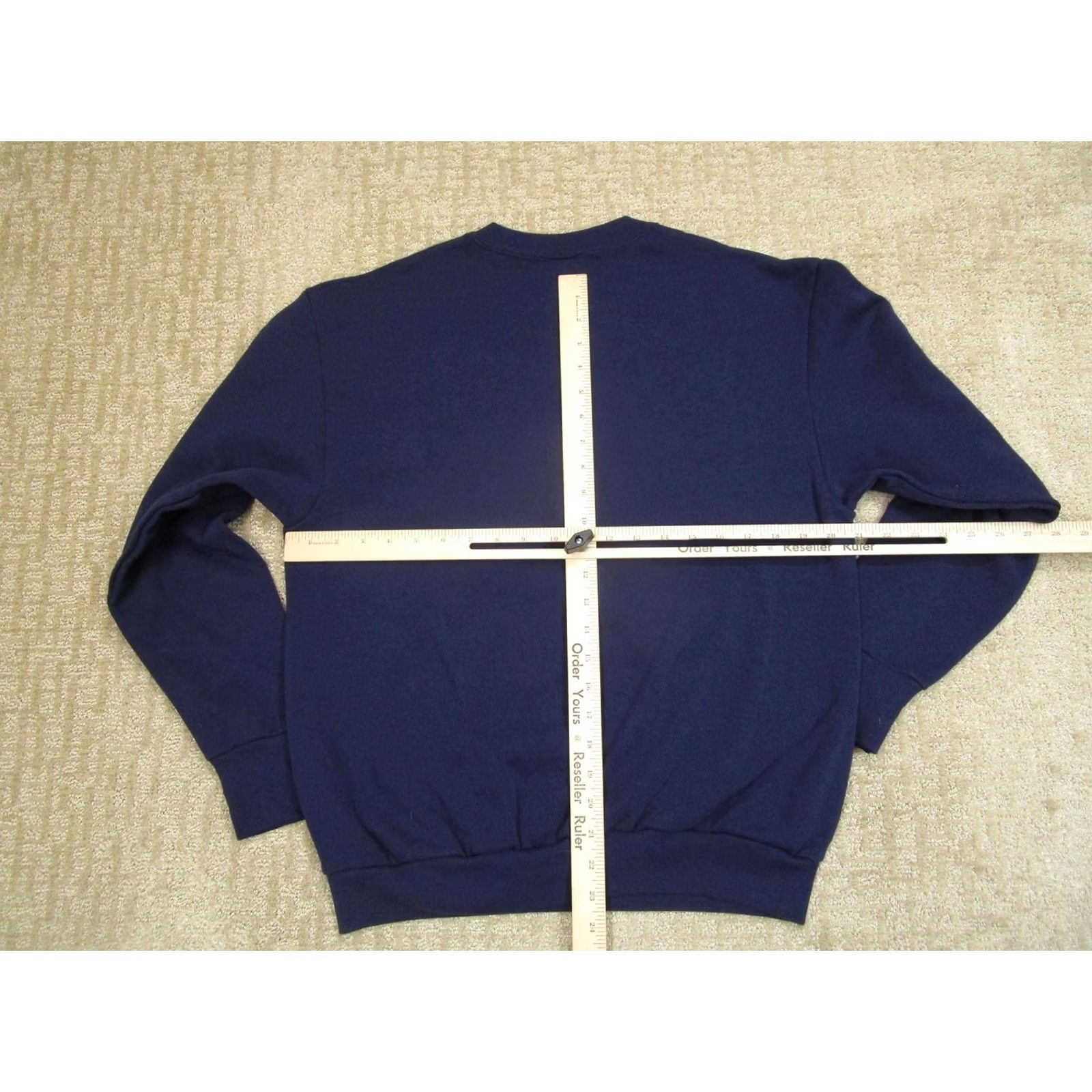 Delta VINTAGE Delta Sweatshirt Men Large Blue Winter Farm Horse Sled Graphic USA 80s Size US L / EU 52-54 / 3 - 5 Thumbnail