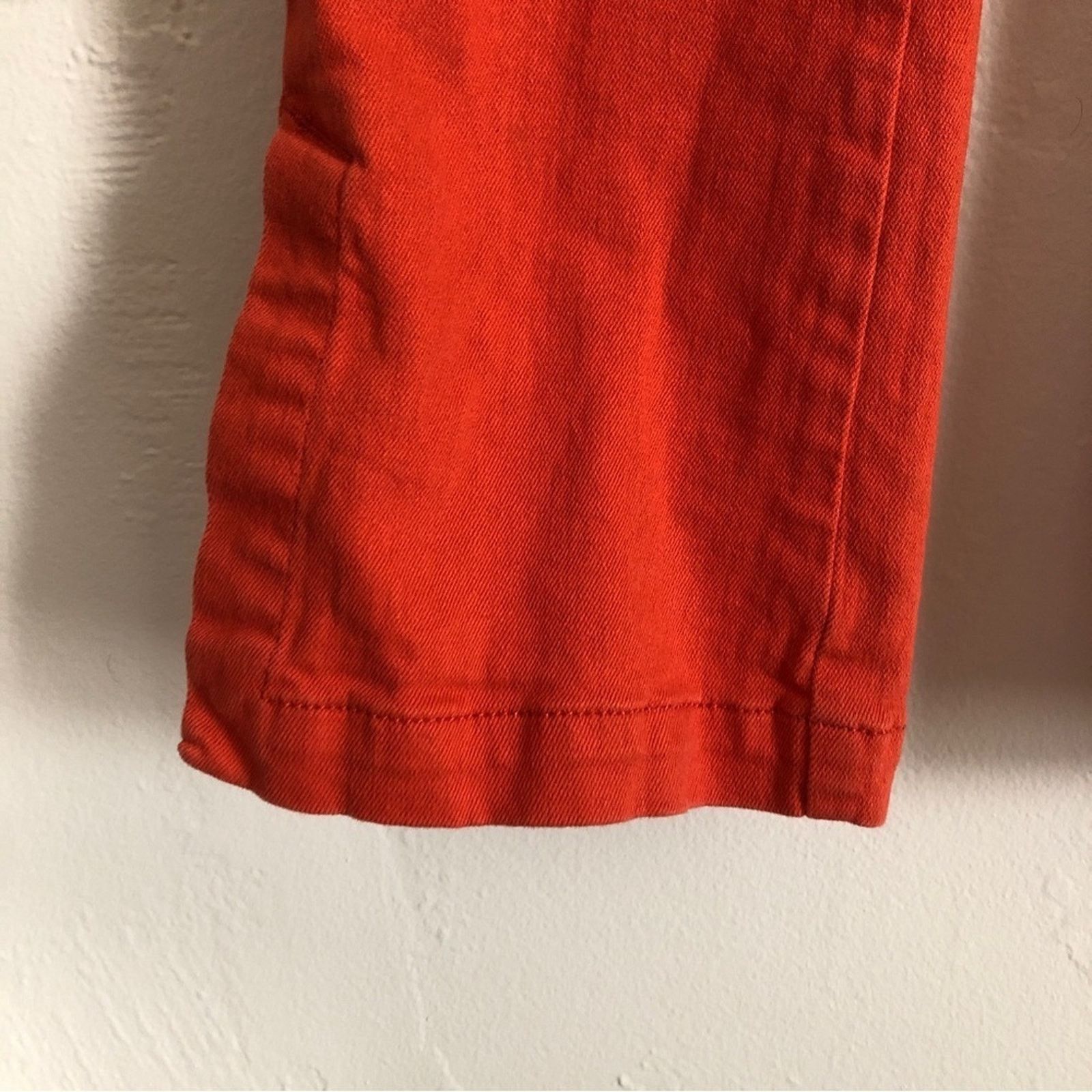 Urban Outfitters Urban Outfitters UO BDG Bright Coral Orange High Rise Pants Size 28" / US 6 / IT 42 - 4 Thumbnail