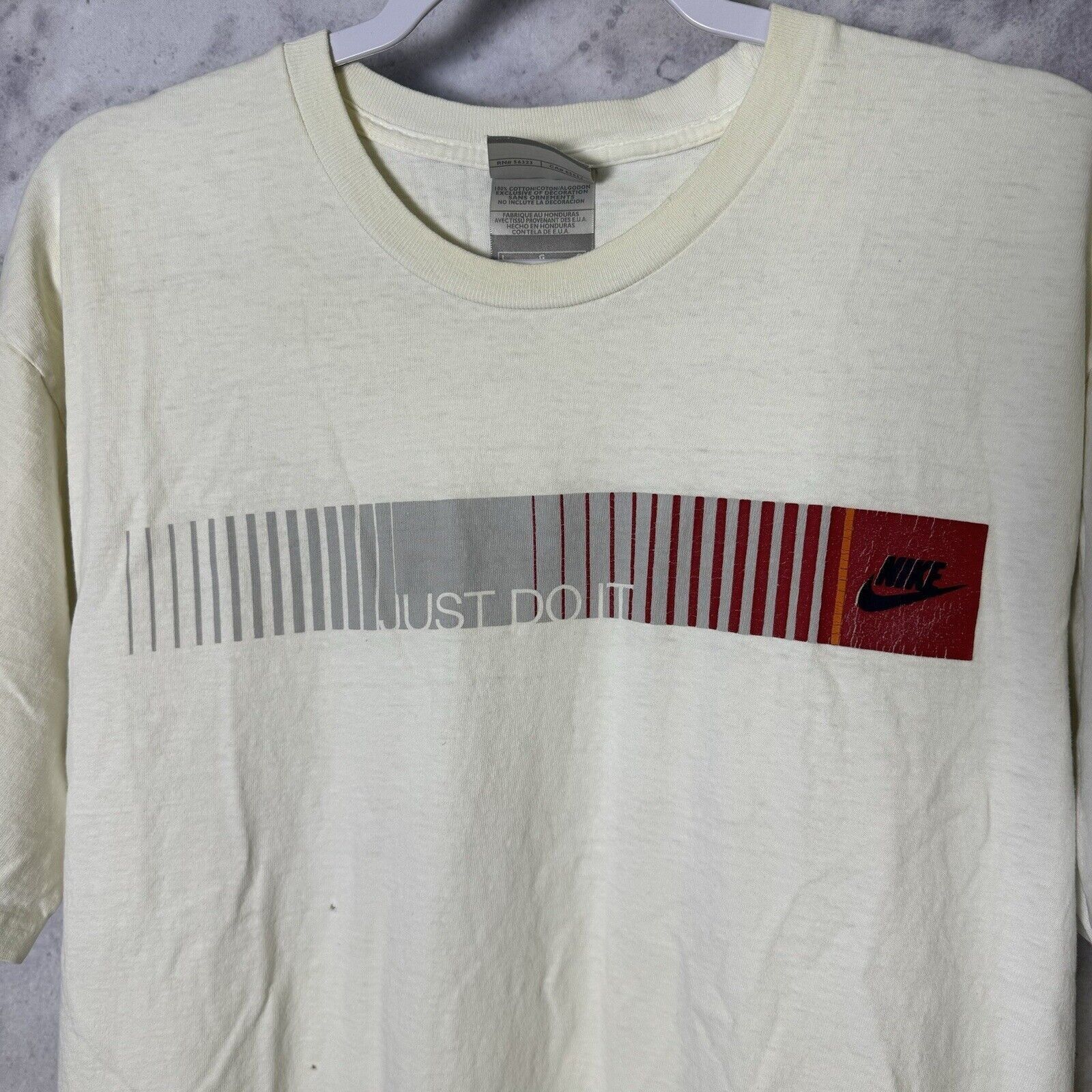 Nike Vintage Y2k Nike T Shirt Mens Large White Short Sleeve Size US L / EU 52-54 / 3 - 1 Thumbnail