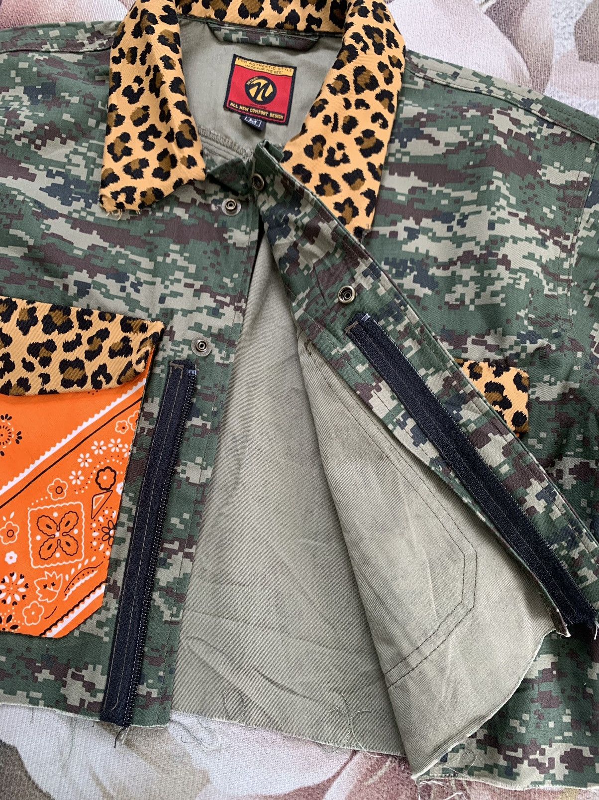 Mastercraft Union Custom Camo Paisley Crop Jacket Union Made Size US M / EU 48-50 / 2 - 7 Thumbnail