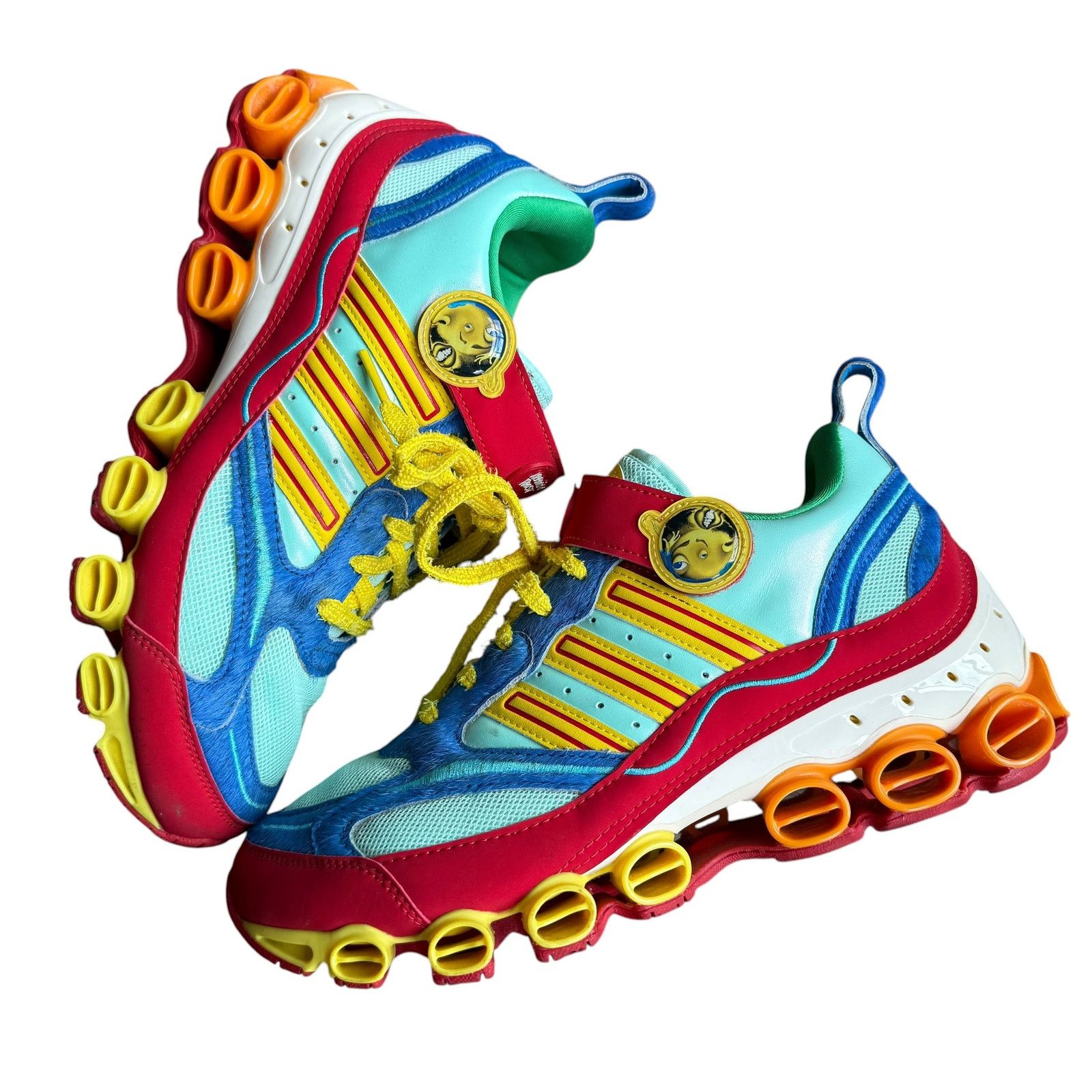 Adidas Kerwin Frost Adidas Microbounce MultiColor T1 Shoe Mens 10.5 Size US 10.5 / EU 43-44 - 2 Thumbnail
