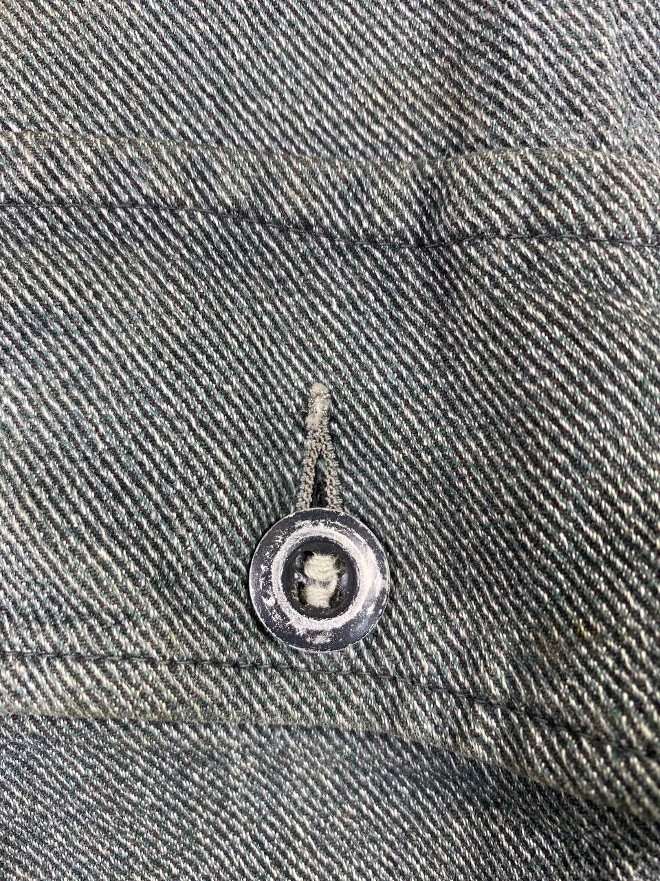 Vintage vintage military denim jacket selvedge nice design Size US L / EU 52-54 / 3 - 3 Thumbnail