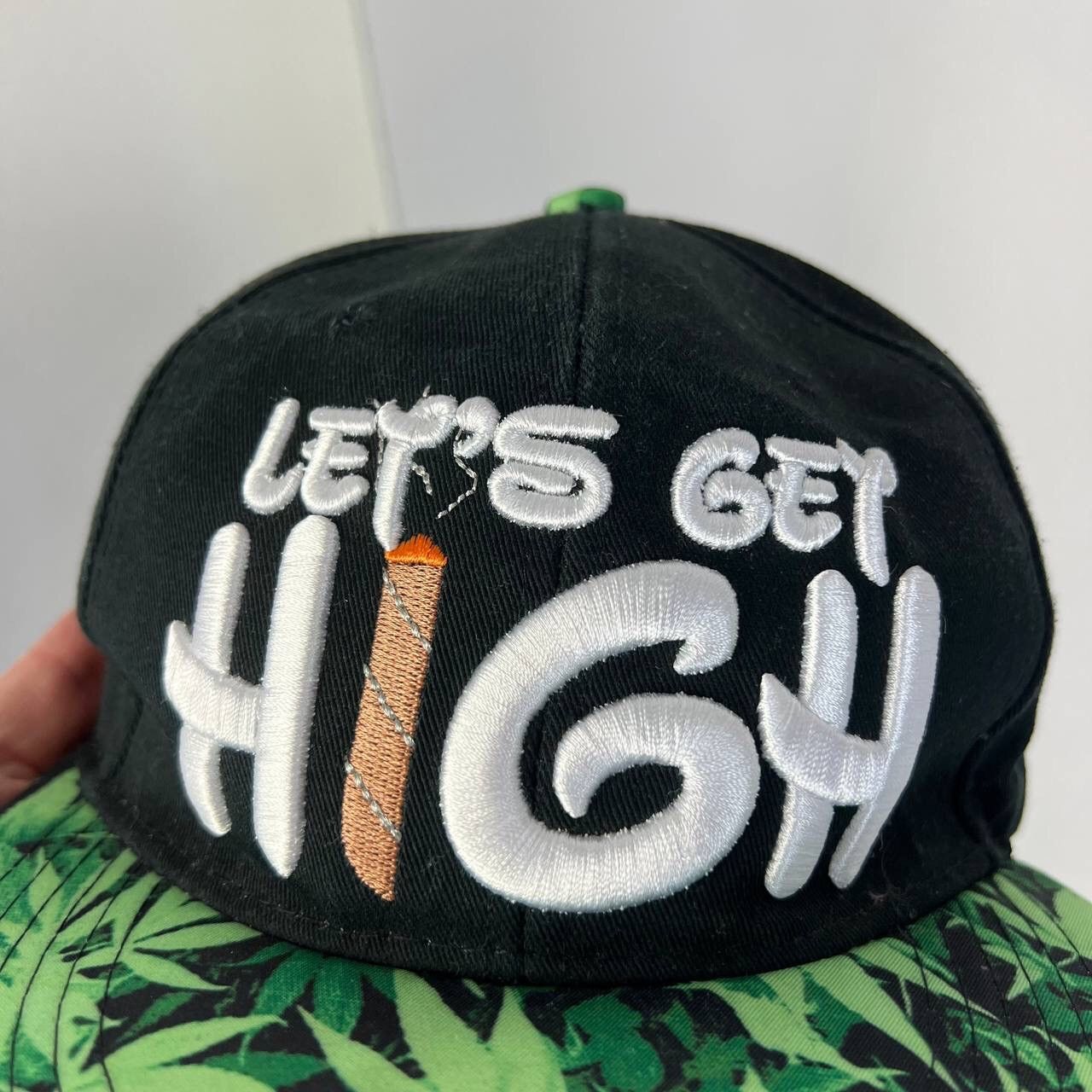 Other Vintage Cap Canabis Rap Let’s Get Night Y2k Style Rasta Size ONE SIZE - 2 Thumbnail