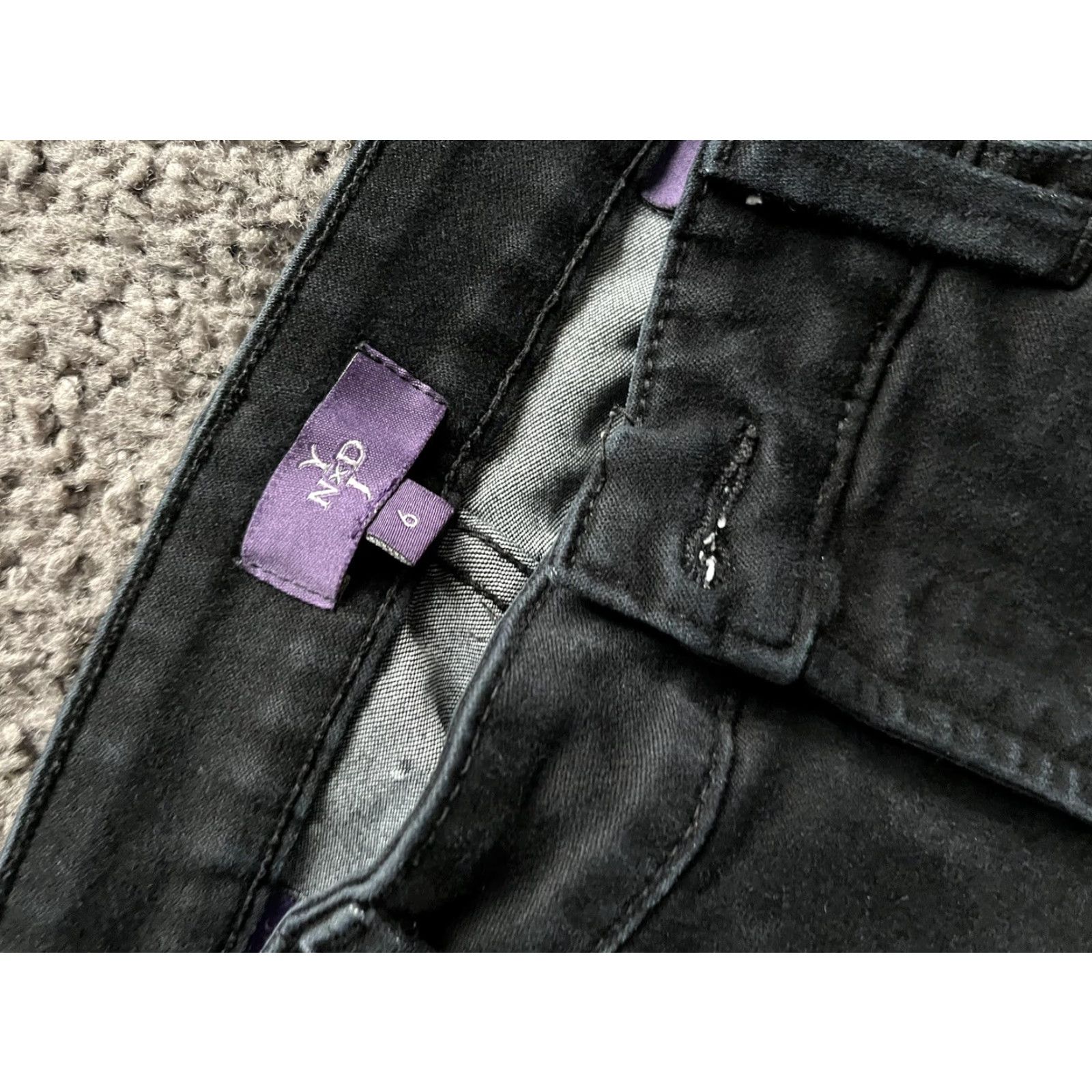 NYDJ NYDJ Jeans Women's Size 6 Black Skinny Leg Not Your Daughters Jeans Size 28" / US 6 / IT 42 - 5 Thumbnail