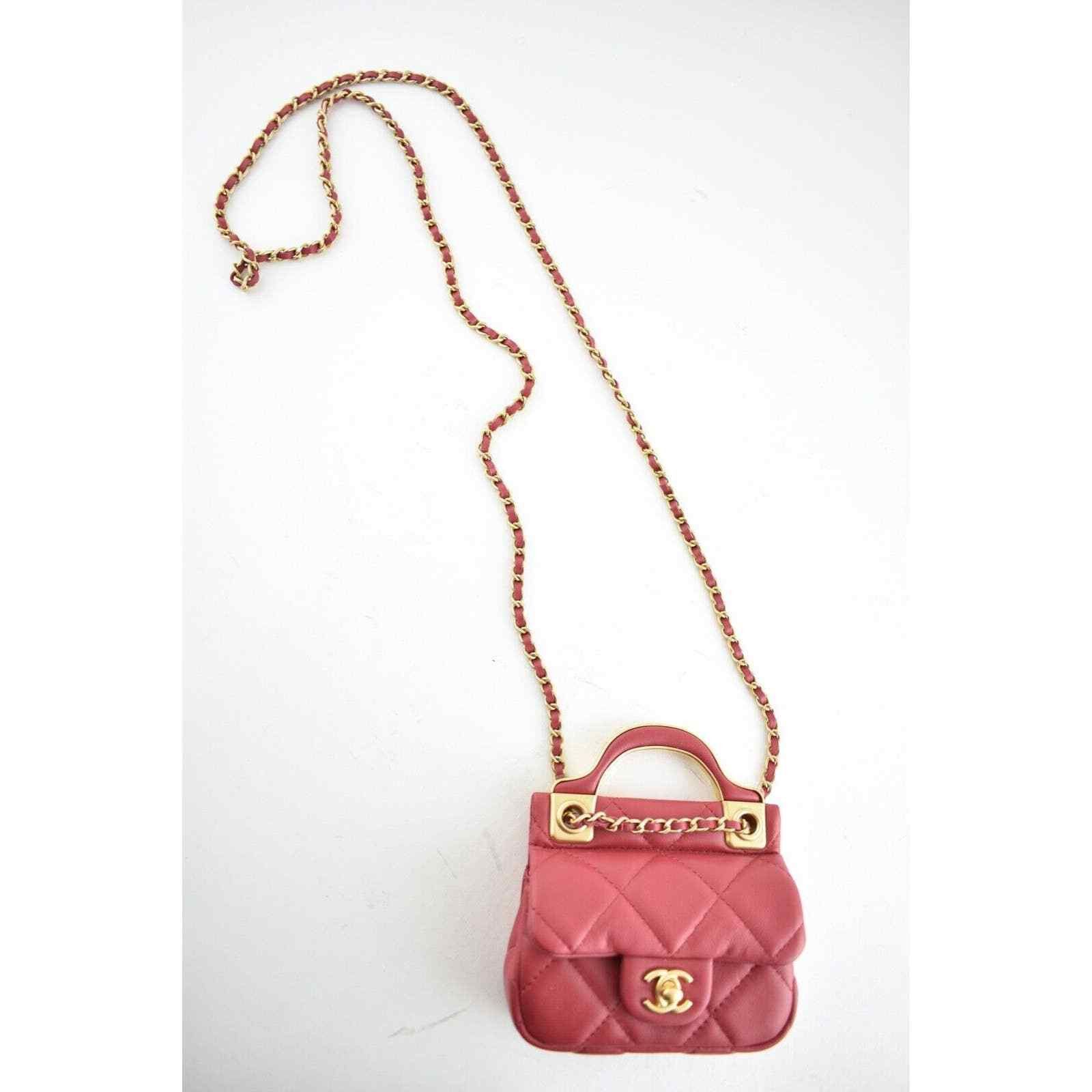Chanel Chanel Card Holder With Chain Handle Shoulder Crossbody Bag Size ONE SIZE - 6 Thumbnail