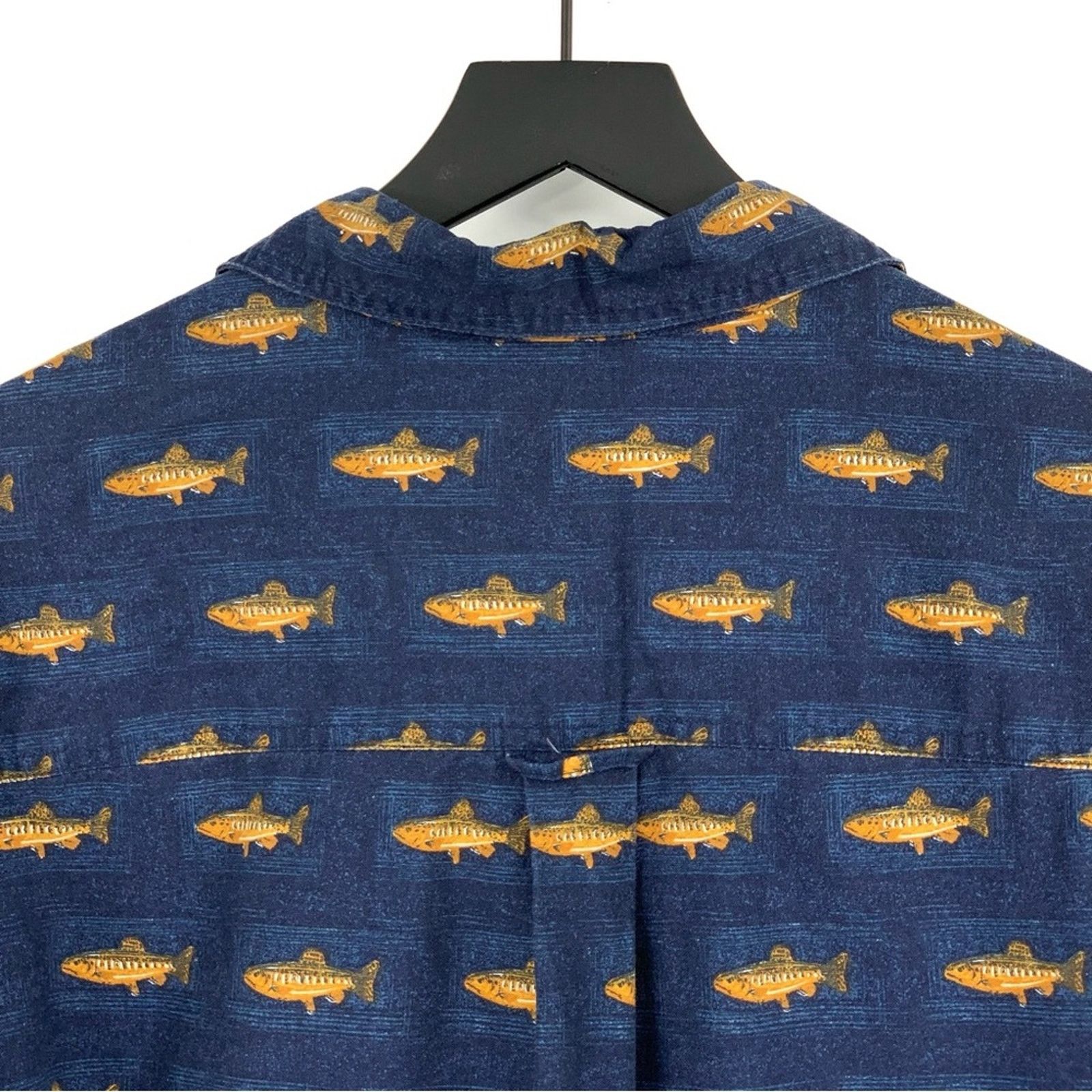 Other WOOLRICH Trout Long Sleeve Casual Button Down Navy Yellow XL Size US XL / EU 56 / 4 - 8 Thumbnail