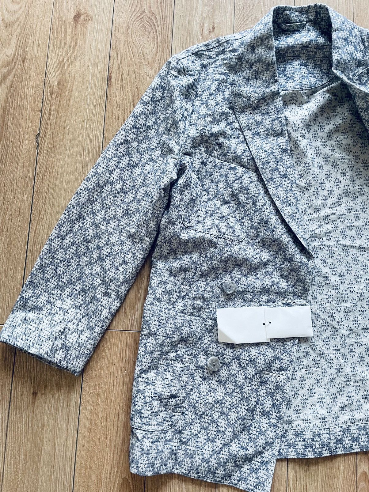Acne Studios Acne Studios, Floral jacquard double breasted blazer Size S / US 4 / IT 40 - 7 Thumbnail