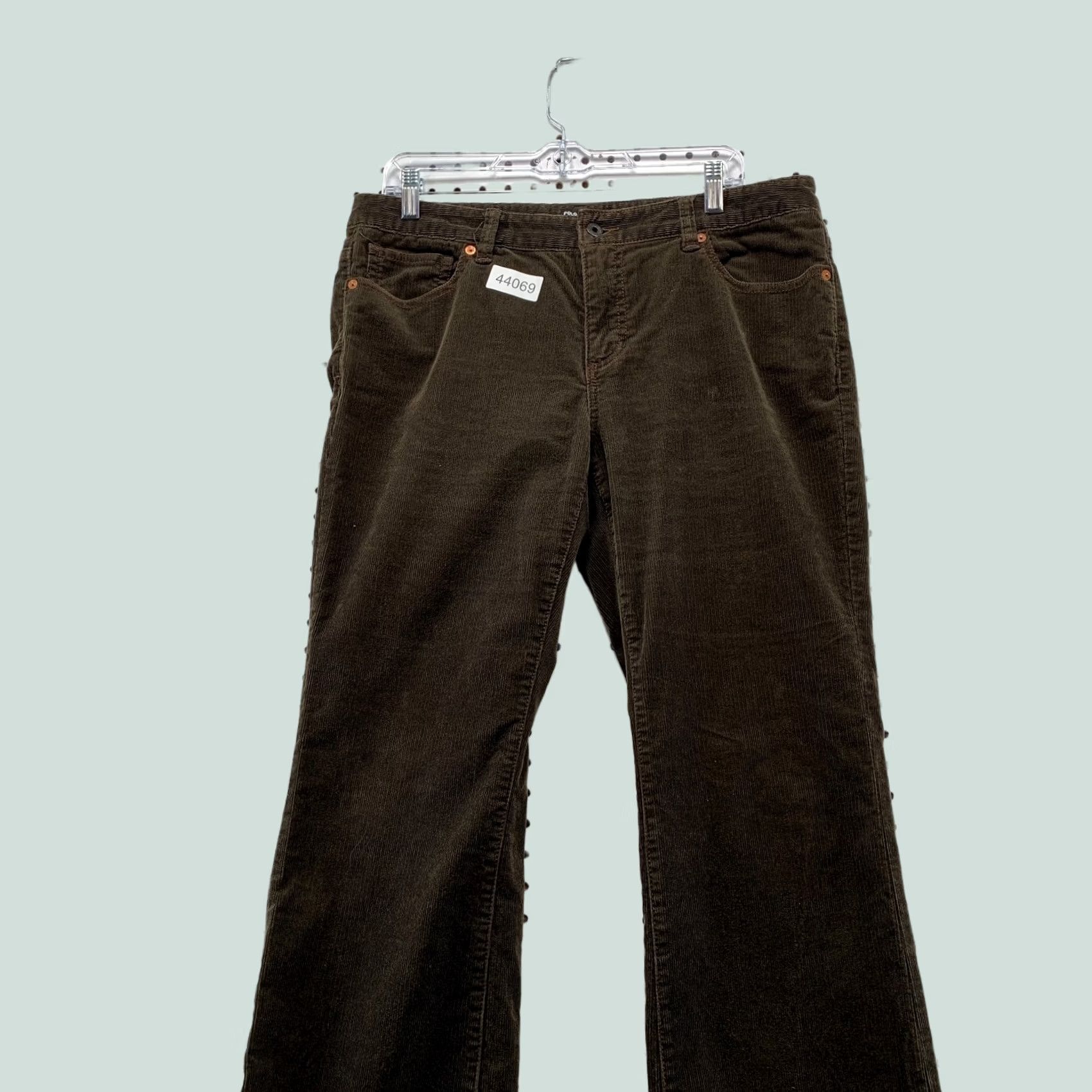Polo Ralph Lauren Polo Jeans Co Ralph Lauren Corduroy Chino Pants Womens Size 12x30 Fits 34x30 Size 34" / US 12 / IT 48 - 1 Thumbnail