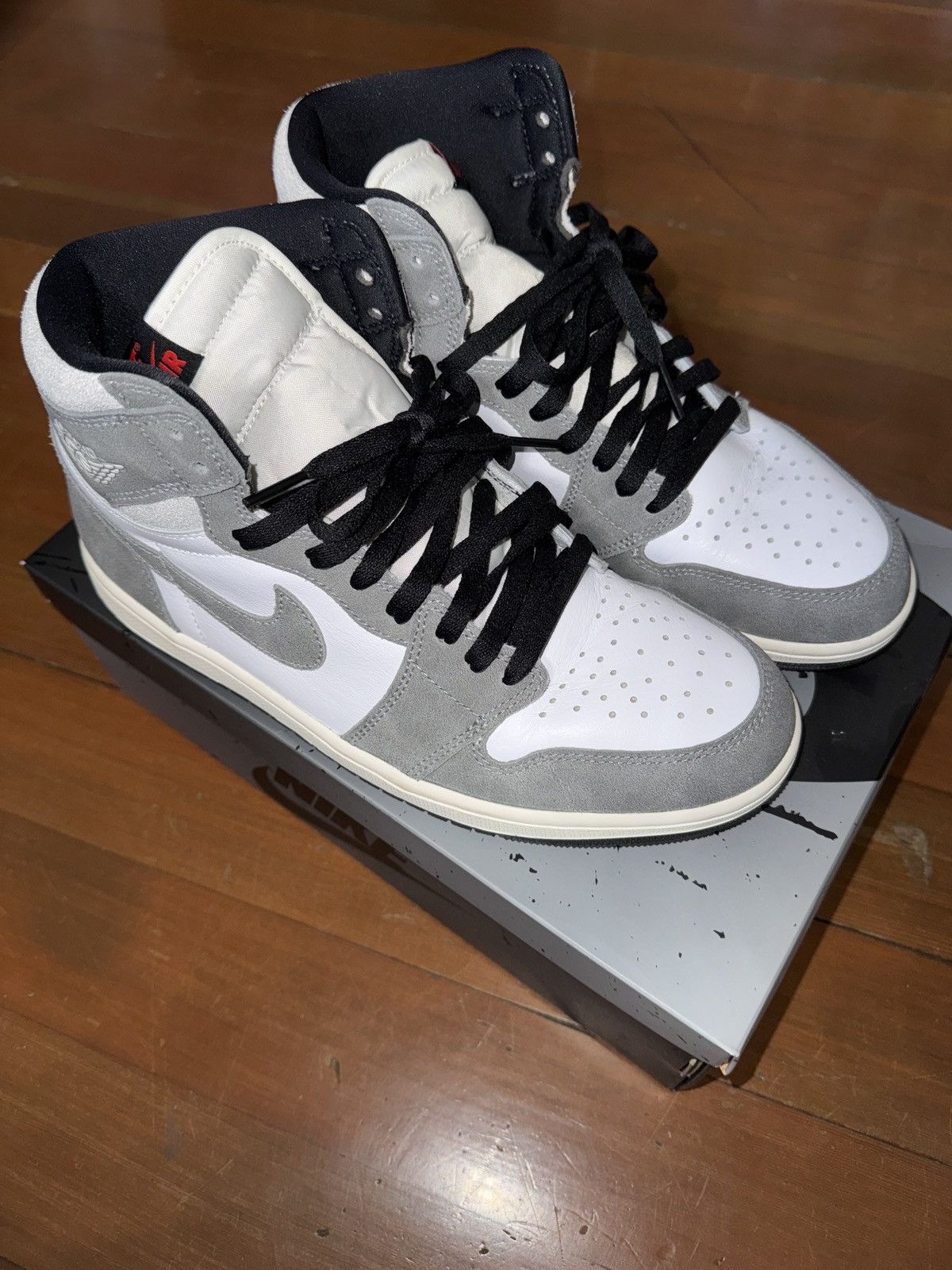 Jordan Brand × Nike Air jordan 1 retro high OG 'washed black' Size US 10 / EU 43 - 1 Thumbnail