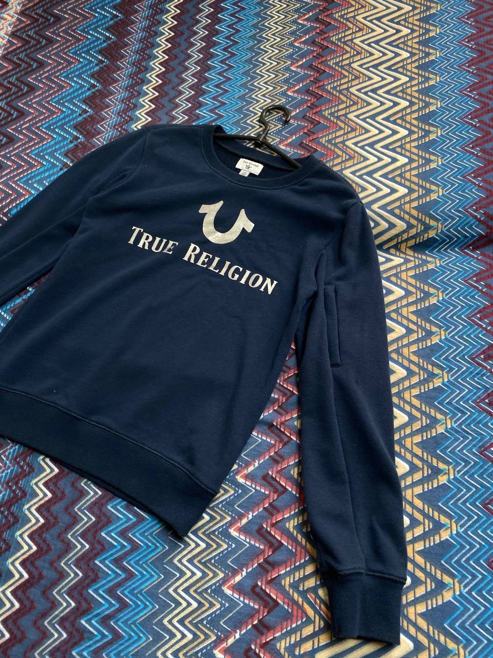 True Religion Y2K streetwear Vintage Sweaters True Religion big logo Size US L / EU 52-54 / 3 - 6 Thumbnail