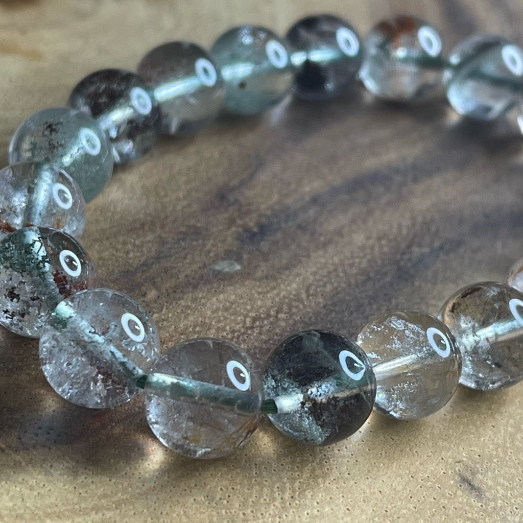 Other Garden Quartz beaded stretch bracelet 7” crystal healing beads 10mm scenic high quality Size ONE SIZE - 1 Thumbnail