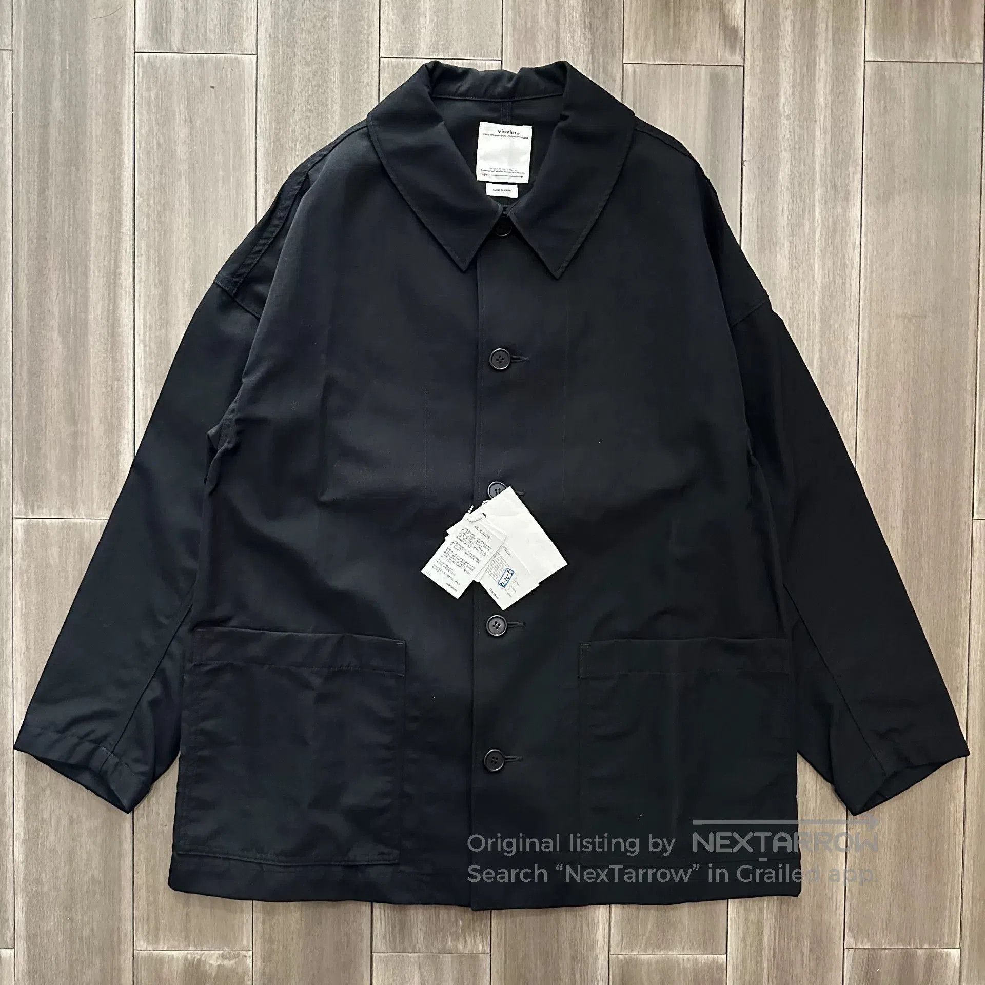 Visvim Visvim Relaxed Black Jacket Made in Japan. Size US M / EU 48-50 / 2 - 1 Thumbnail