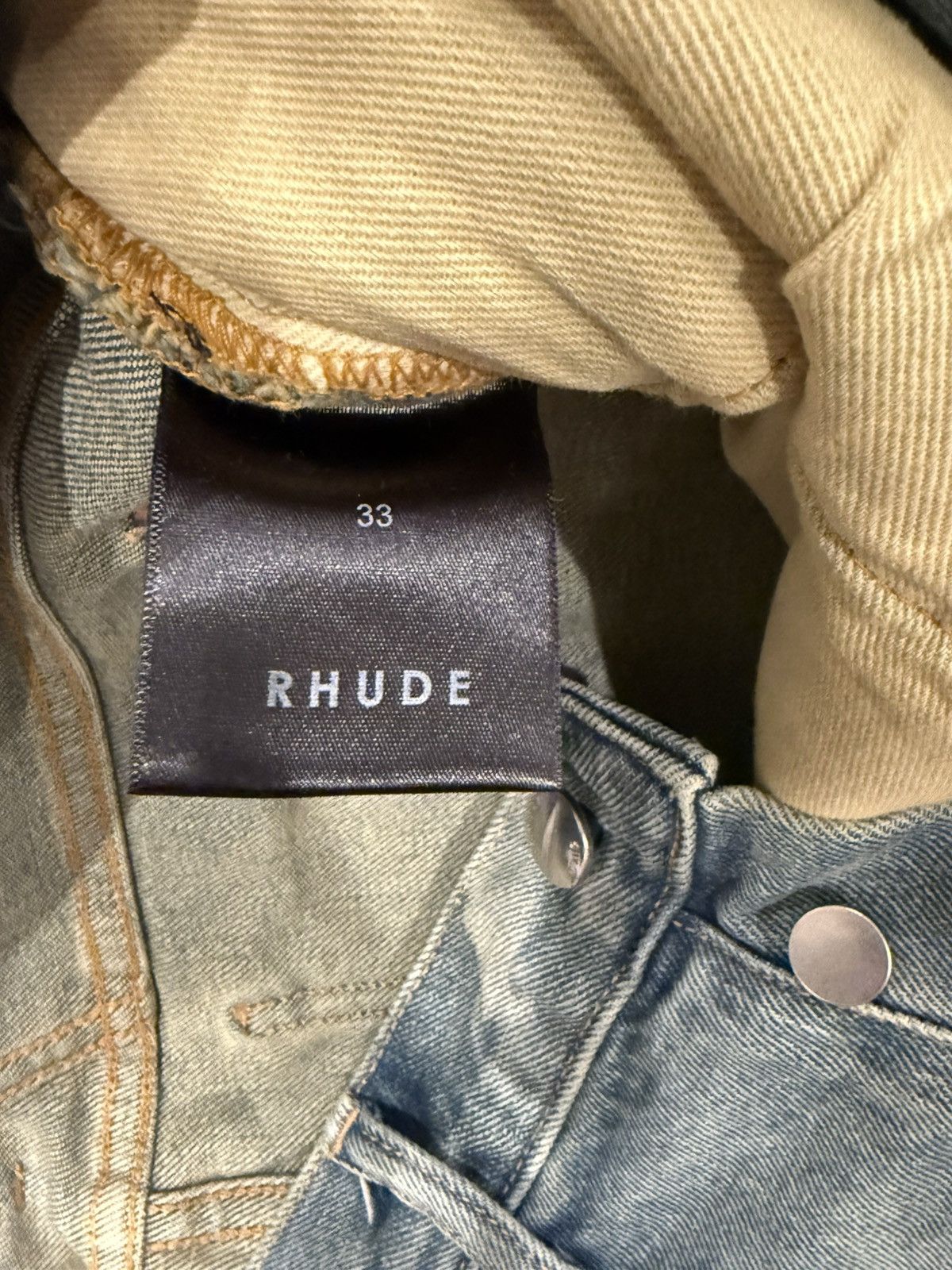 Rhude Rhude Rhoadster Denim Size US 33 - 4 Thumbnail