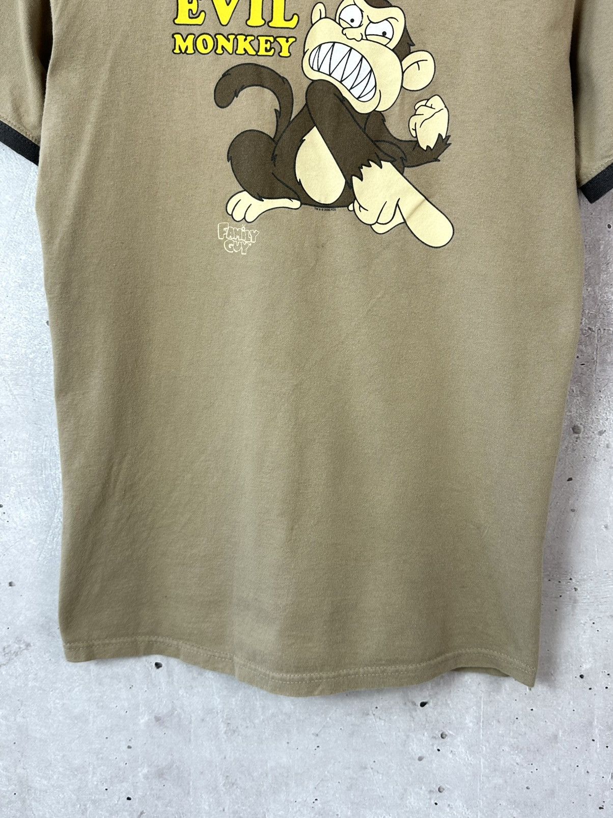 Fruit Of The Loom Vintage Family Guy 2006 Beige Short Sleeve T-shirt Size US S / EU 44-46 / 1 - 3 Thumbnail