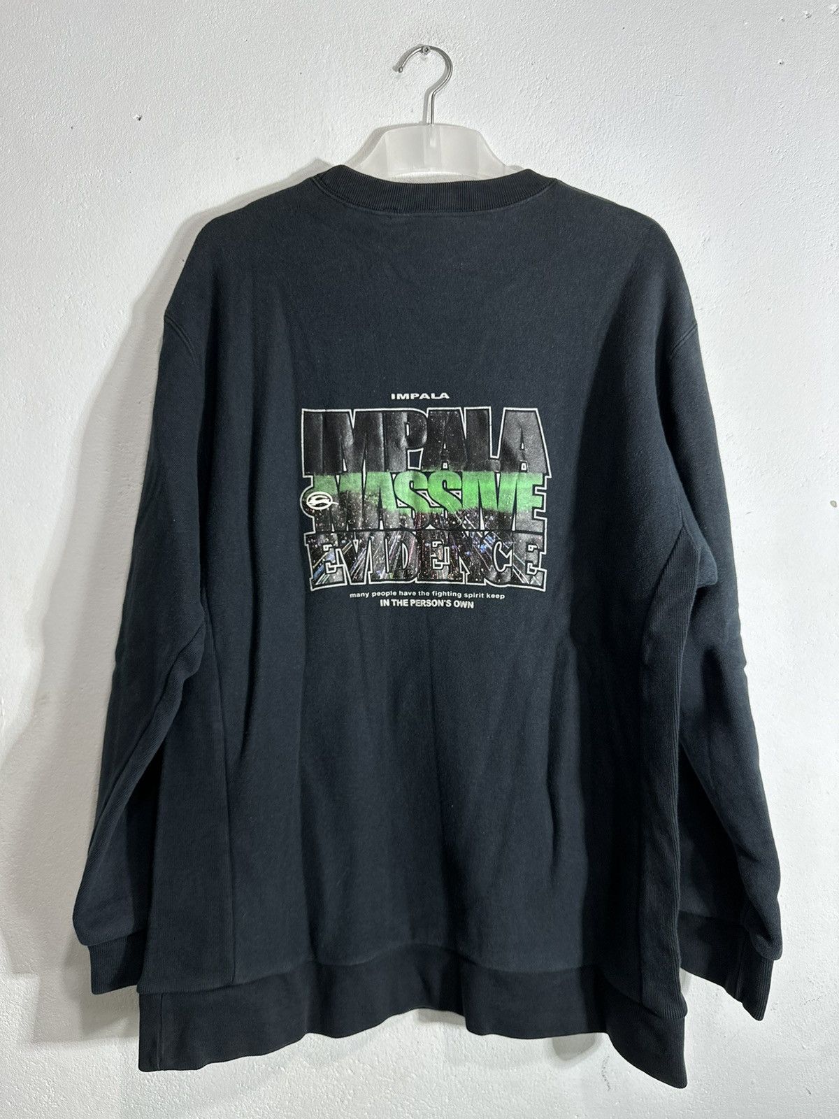 Hysteric Glamour ARCHIVE IMPALA MASSIVE EVIDENCE BLACK FADED SWEATSHIRT TEE Size US L / EU 52-54 / 3 - 2 Thumbnail