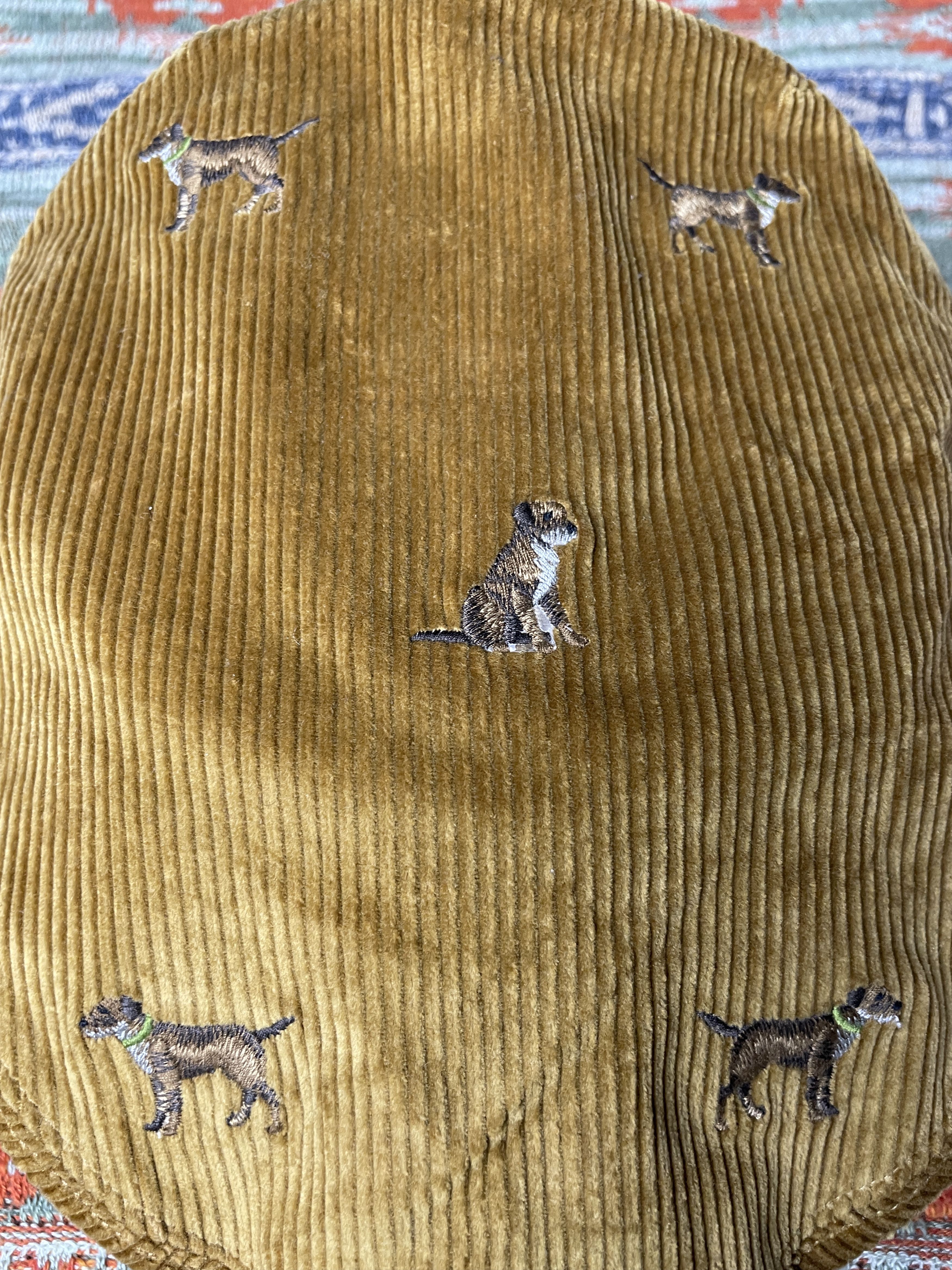 Polo Ralph Lauren Corduroy Flat Cap Beret Hat Peaked Cap