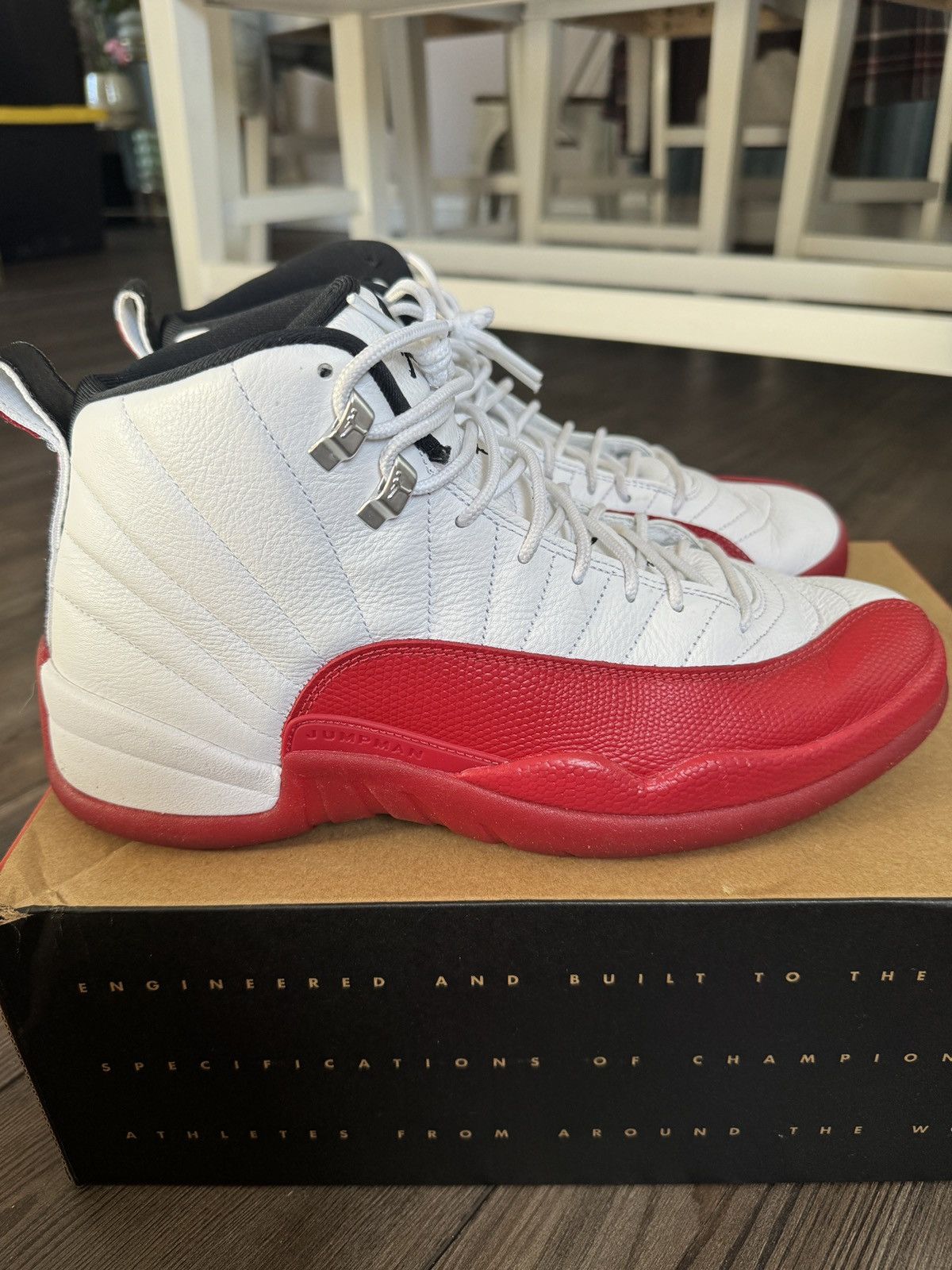Jordan Brand Jordan 12 cherry 2023 Size US 12 / EU 45 - 2 Thumbnail