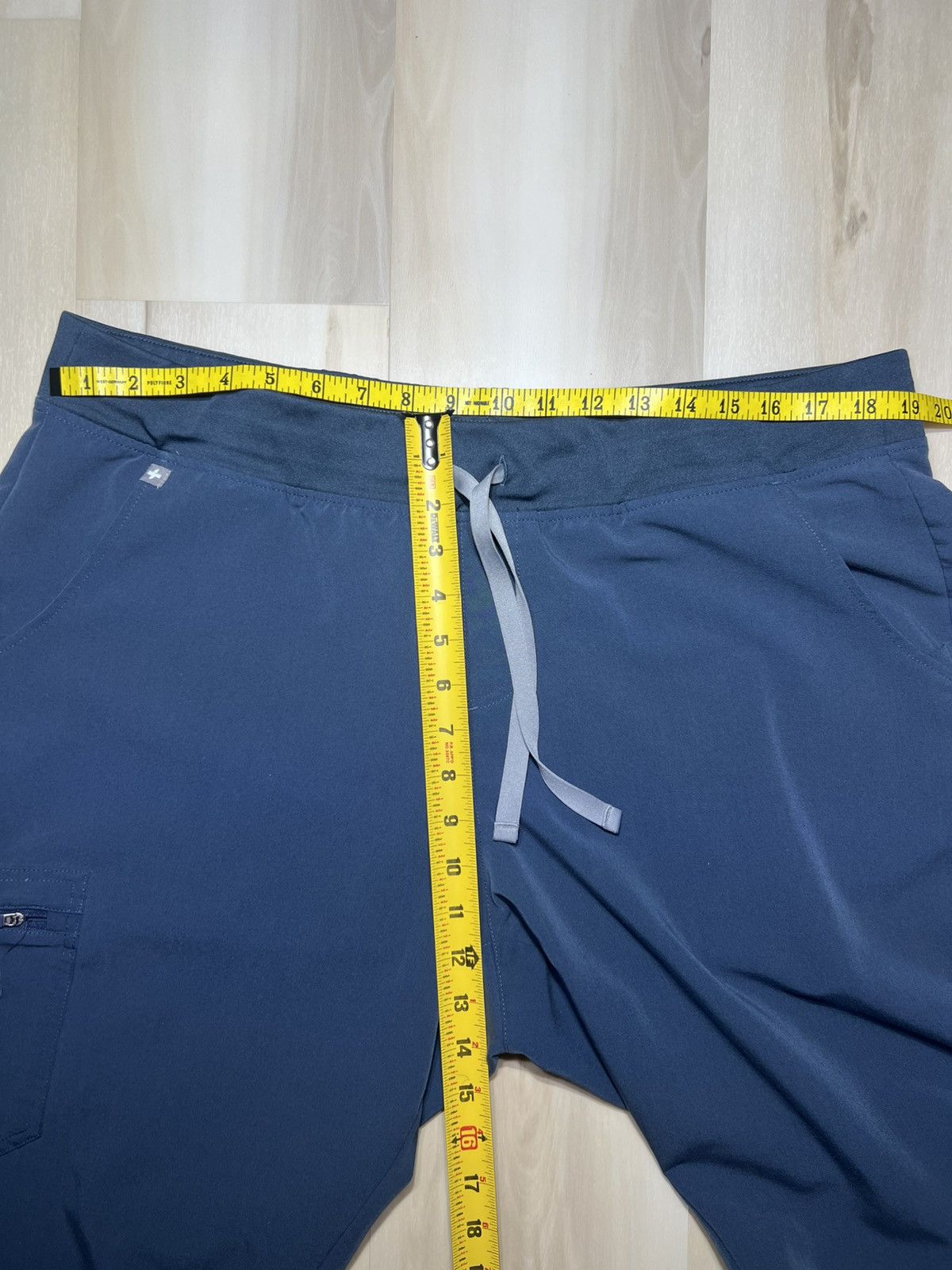 Other Figs Navy Blue PO3023 Jogger Women XXL Scrub Pants Technical Size 42" / US 20 - 4 Thumbnail