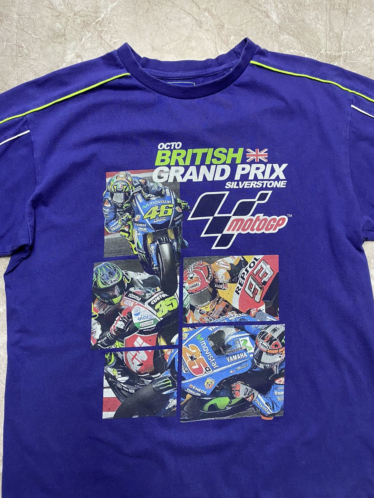 NASCAR × Vintage British Grand Prix Silverstone Moto GP Size US XL / EU 56 / 4 - 2 Thumbnail