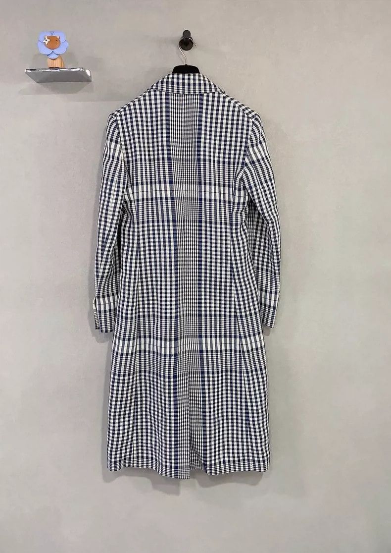 Loewe LOEWE Luo Yiwei blue checkered jacket Size XS / US 0-2 / IT 36-38 - 2 Thumbnail