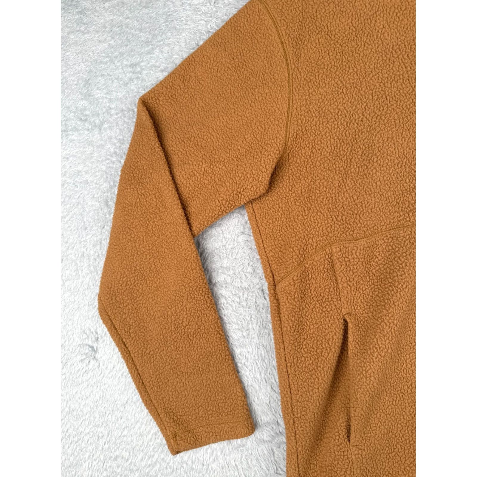 Vintage Columbia Mens Sweater Pullover Hoodie 1/4 Zip Front Pocket Fleece Brown M Casual Outdoor Classic Size US M / EU 48-50 / 2 - 3 Thumbnail