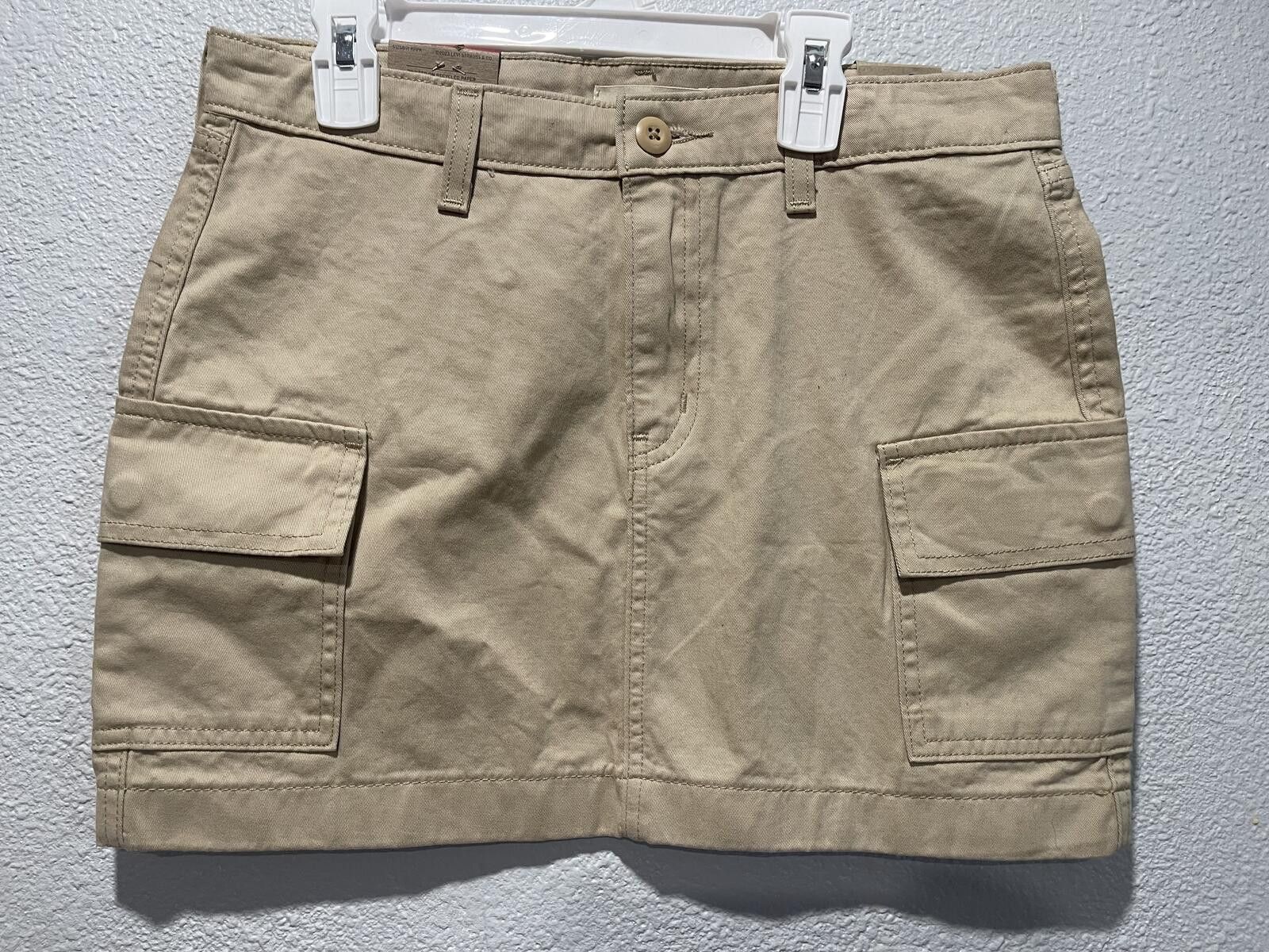 Levi's Levi's '94 Cargo Mini Skirt Beige Size 26 Size 26" / US 2 / IT 38 - 1 Thumbnail