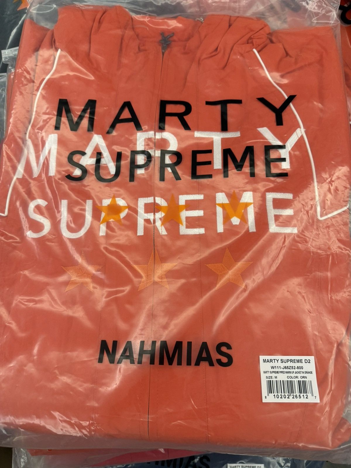 A24 NAHMIAS x Marty Supreme A24 classic piped warm up Jacket Size US M / EU 48-50 / 2 - 8 Thumbnail