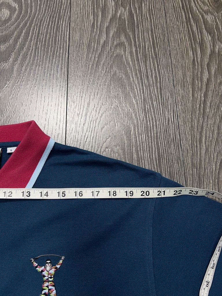 Other UK Rare Kooga Harlequins Rugby Union Polo Zip T Shirt Jersey Size US L / EU 52-54 / 3 - 5 Thumbnail