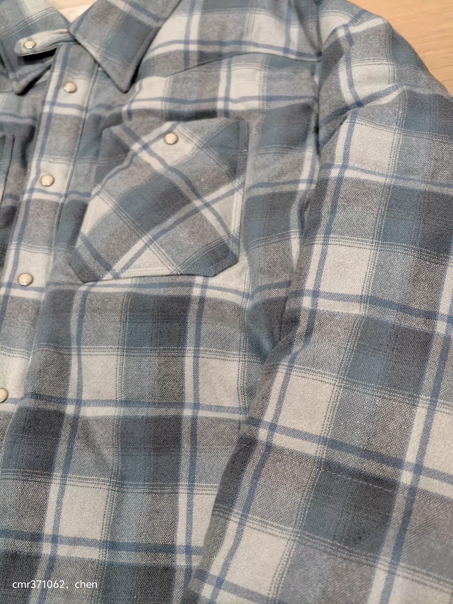 Visvim visvim 23AW Spot Ltd Blue Plaid Kerchief Down Jkt Size US M / EU 48-50 / 2 - 3 Thumbnail