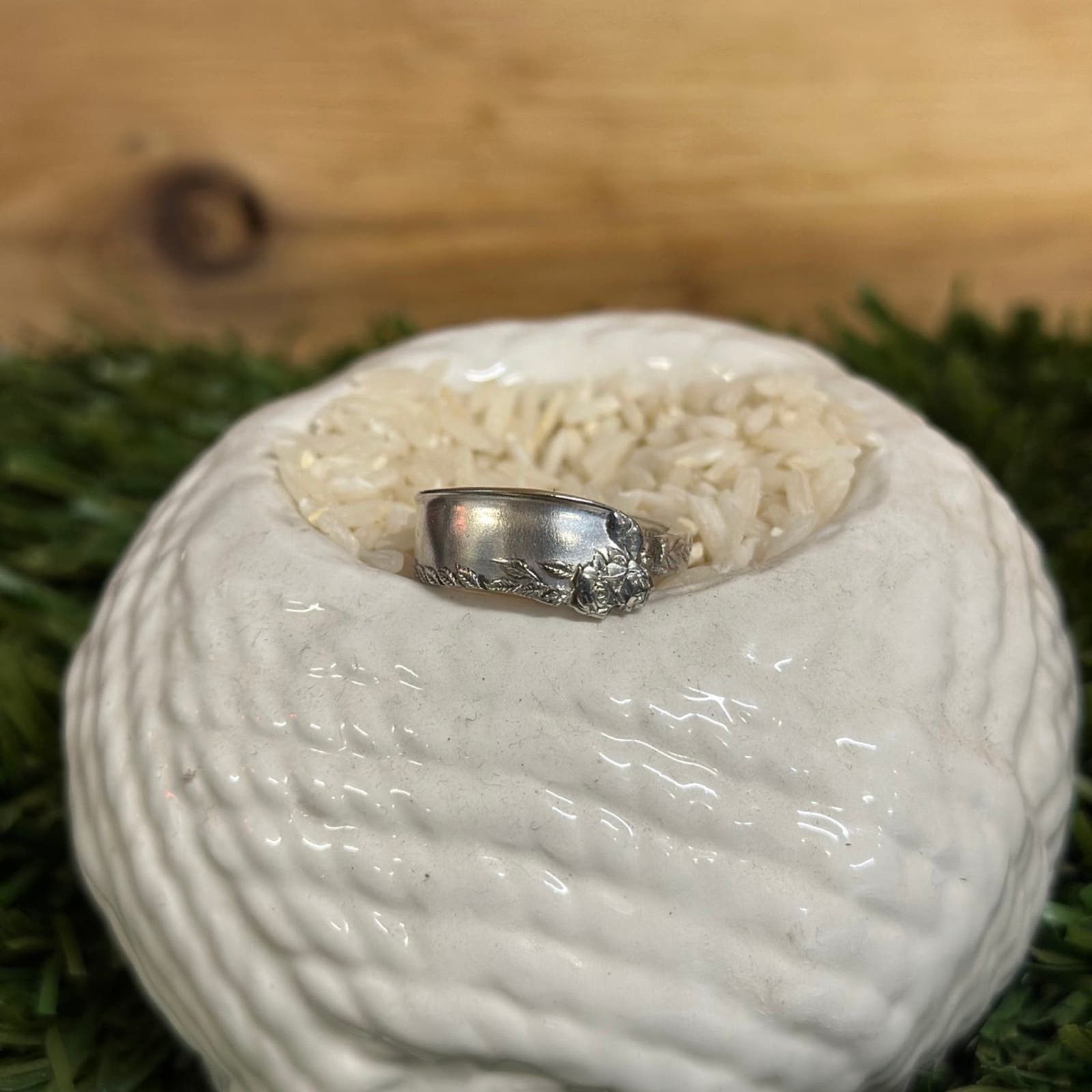 Handmade Floral Ring size 9 Size ONE SIZE - 5 Thumbnail