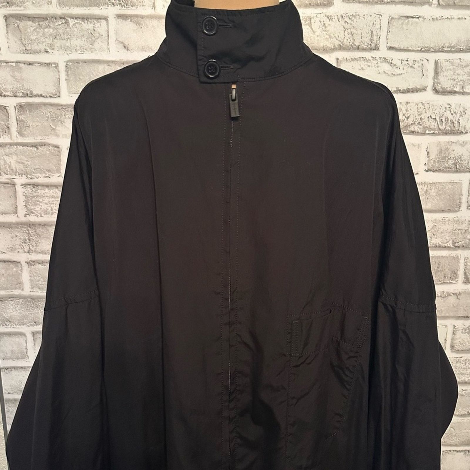 Yohji Yamamoto POUR HOME SS20 B ring W-ZIP long shirt black size 3 M Cotton Size US M / EU 48-50 / 2 - 5 Thumbnail