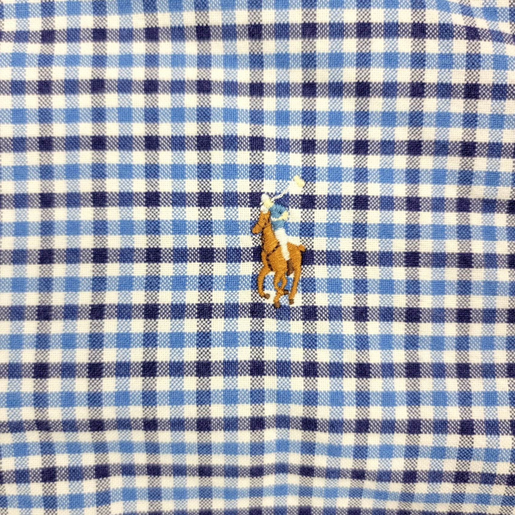Polo Ralph Lauren Polo Ralph Lauren Shirt Mens XL Blue Plaid Preppy Casual Button-Up Long Sleeve Button-Down Collared Knit Cotton Multicolor Size US XL / EU 56 / 4 - 2 Thumbnail