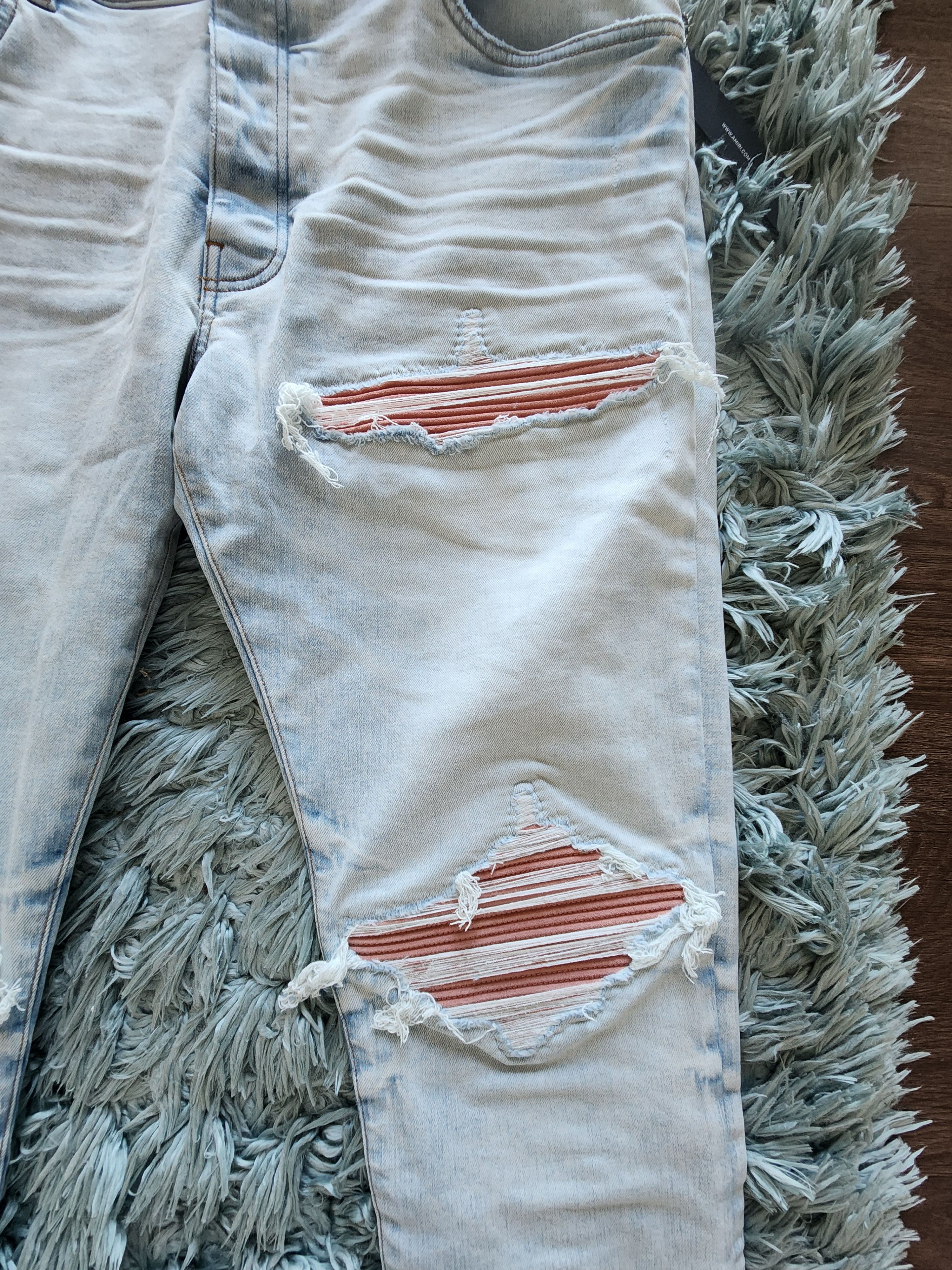 Amiri MX1 Suede Jeans Size US 38 / EU 54 - 3 Thumbnail