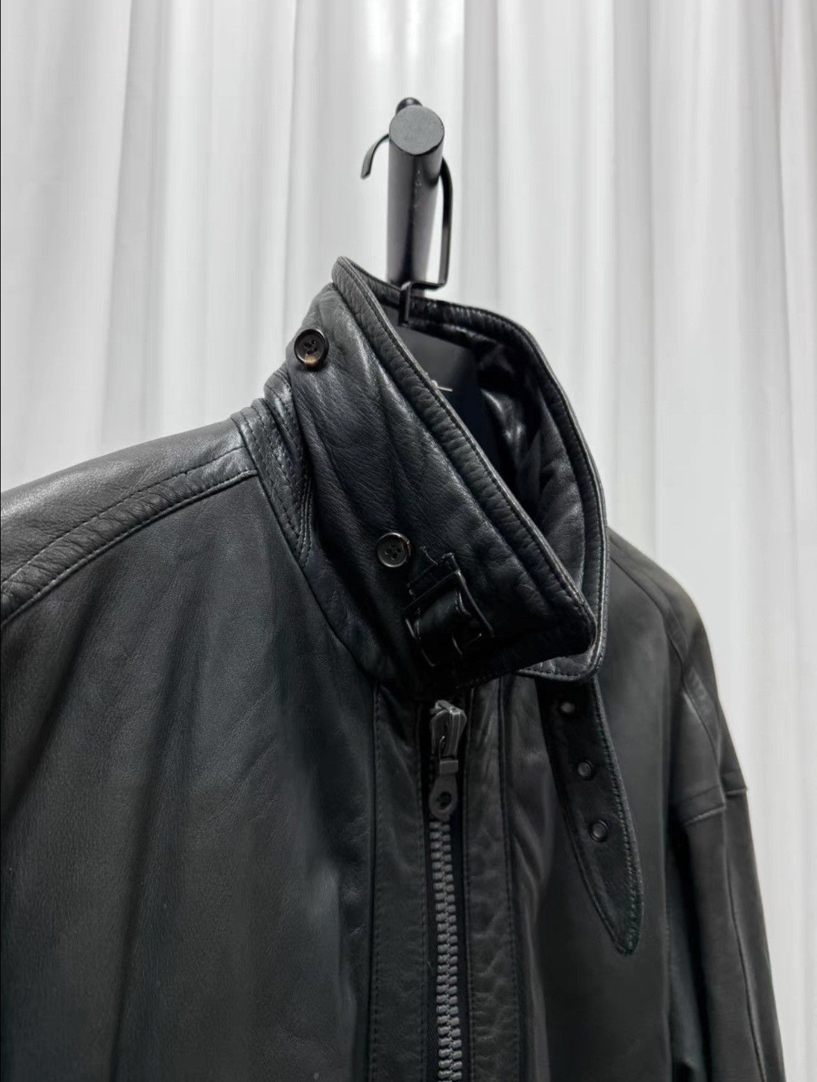 Issey Miyake Issey miyake leather jacket Size US M / EU 48-50 / 2 - 4 Thumbnail