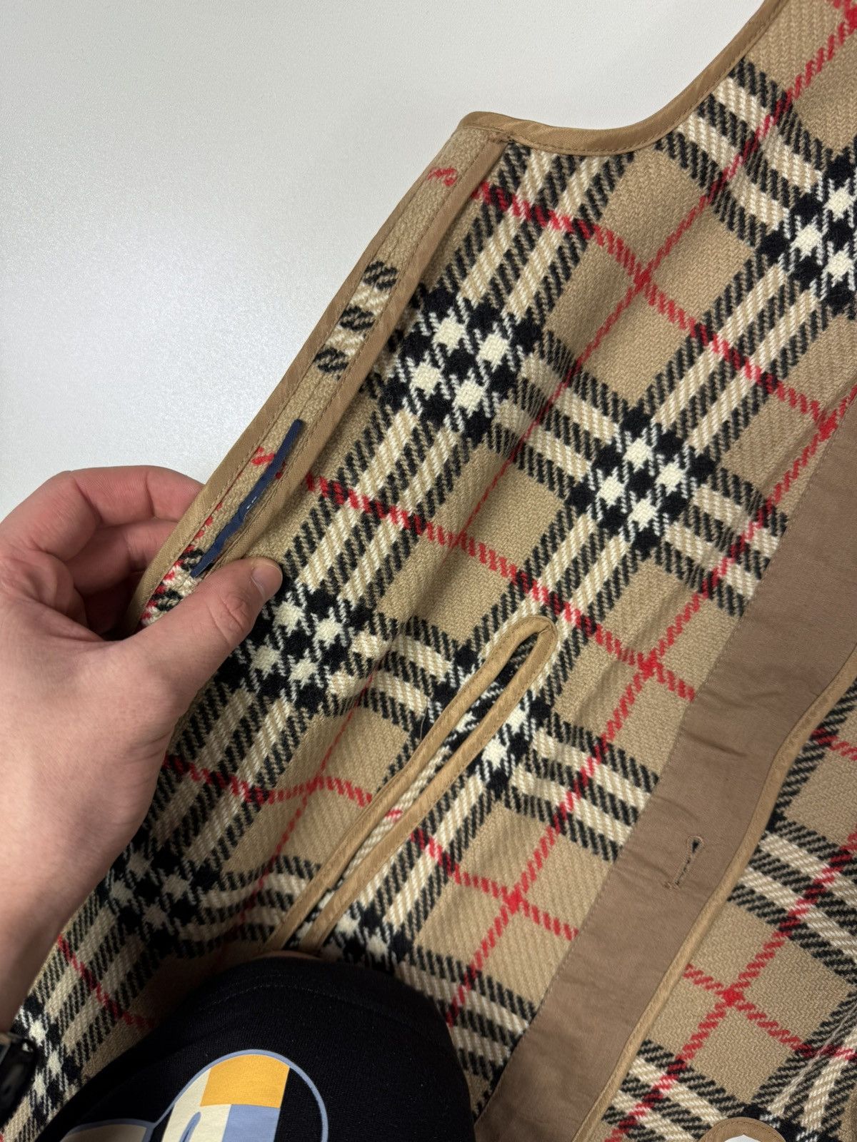 Burberry Burberry Vintage Check Trench Liner Vest Size US L / EU 52-54 / 3 - 4 Thumbnail