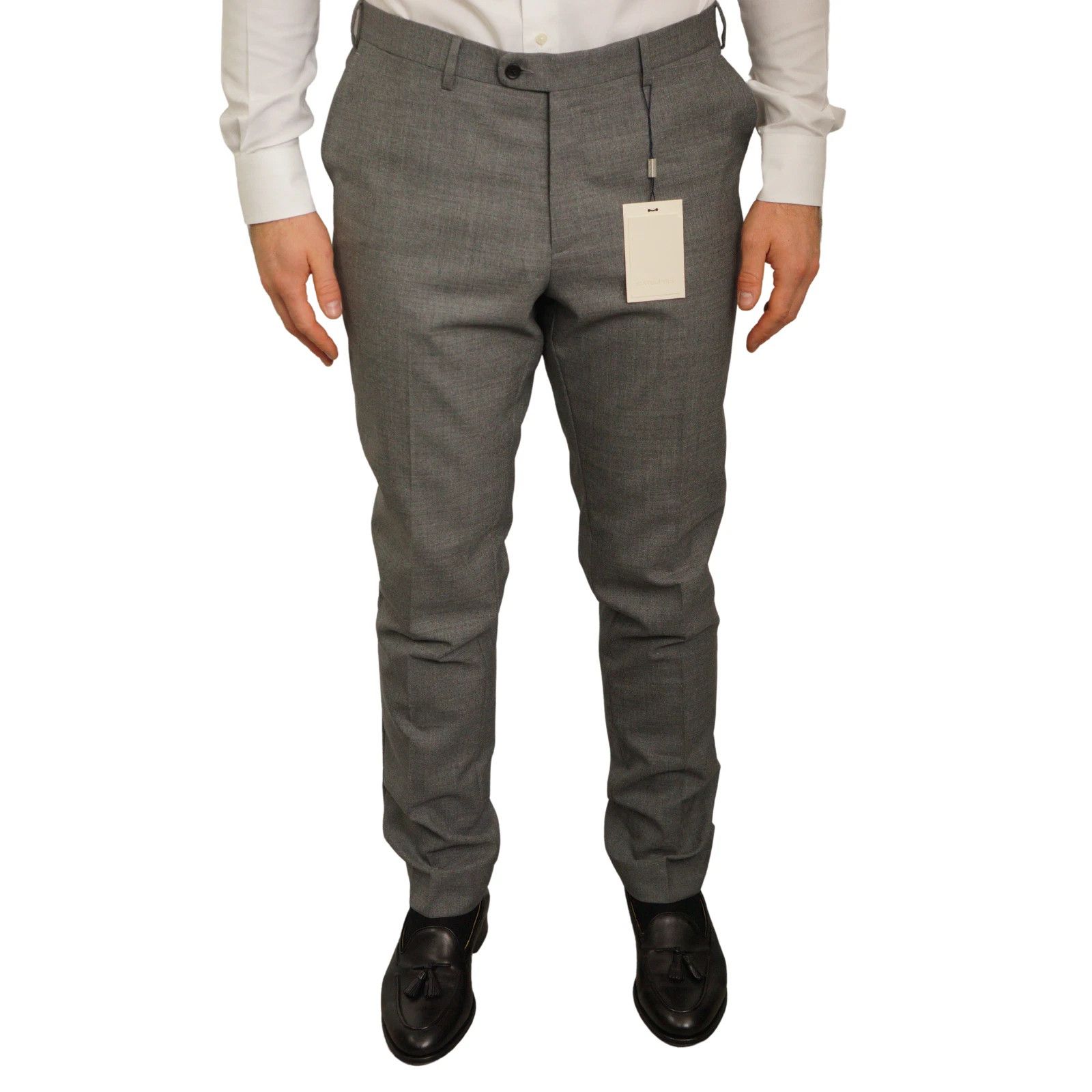Suitsupply Men Suitsupply Suit Lazio Single Breasted Grey Wool US42 Size 42R - 7 Thumbnail