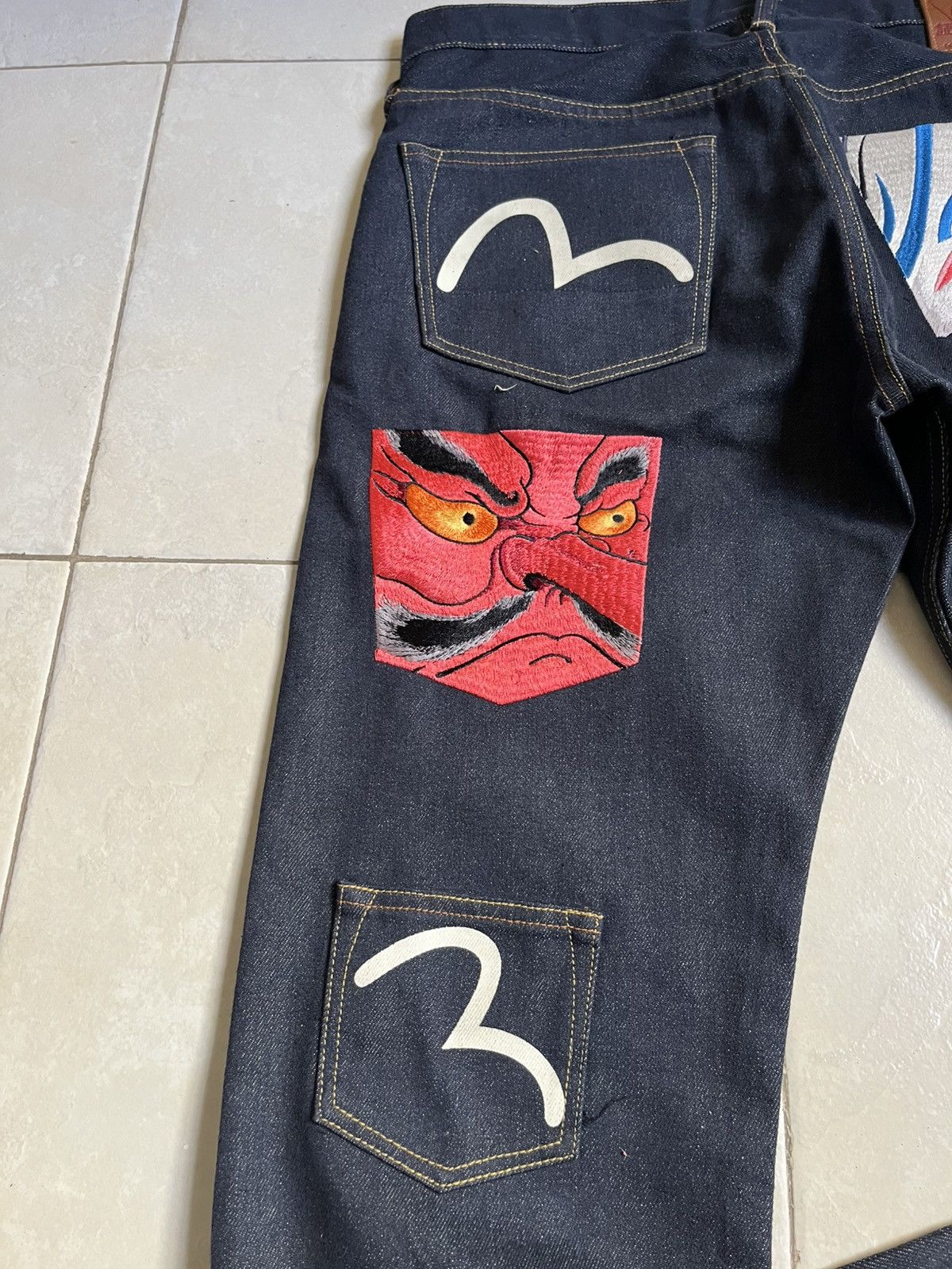 Evisu Evisu denim diacock slevedge jeans sz 34 Size US 34 / EU 50 - 3 Thumbnail