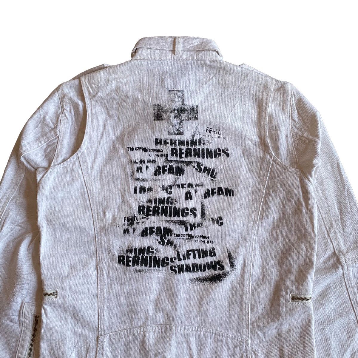 Isamu Katayama Backlash Bernings Sho Biker Denim Jacket Size US M / EU 48-50 / 2 - 5 Thumbnail