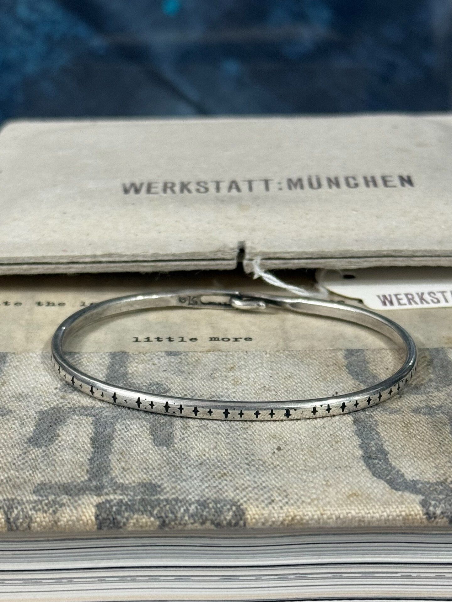 Werkstatt Munchen Werkstatt Munchen Silver Cross Bracelet Size S Size ONE SIZE - 1 Thumbnail