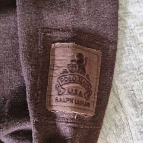 Ralph Lauren VINTAGE Ralph Lauren Polo Shirt Long Sleeve Men 2XL Casual Solid Brown 90s Y2K Size US XXL / EU 58 / 5 - 5 Thumbnail