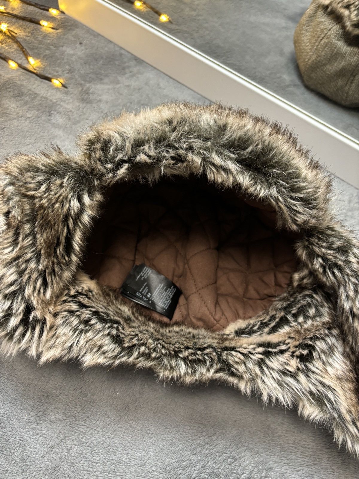 Hysteric Glamour × Vintage Vintage Y2K Japanese brand Ushanka Tweed hype hat Size ONE SIZE - 5 Thumbnail