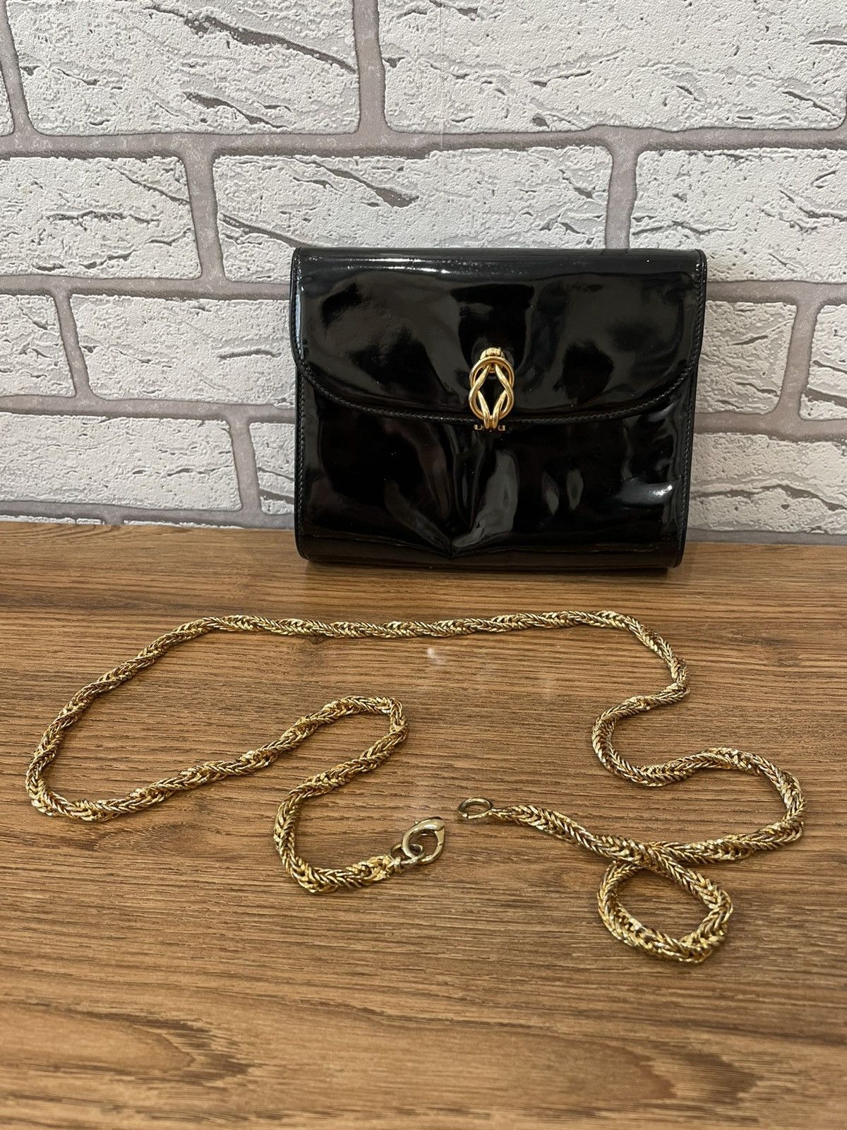 Gucci Gucci Shoulder Bag Small Dark Blue Leather Size ONE SIZE - 24 Thumbnail