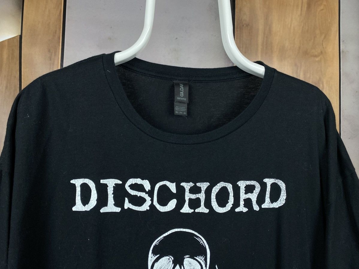 Band Tees 🎸T-Shirt Dischord Skeleton Rock Punk Humor VTG Tee Fuck You🎸 Size US XXL / EU 58 / 5 - 6 Thumbnail
