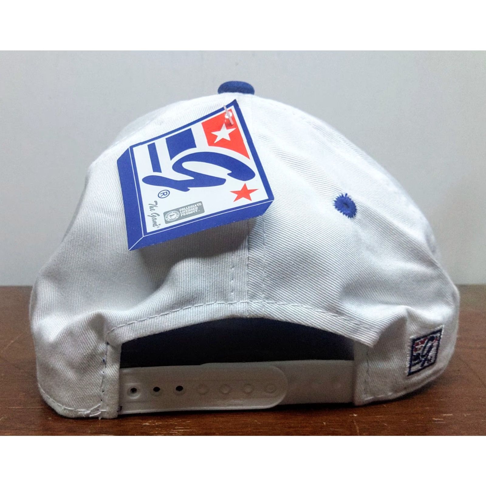 Vintage VINTAGE The Game S.W.A.T. White Hat Baseball Cap Adjustable Twill Cotton Mens Hat White 90s Football OutdoorSports Casual Travel Workwear Size ONE SIZE - 5 Thumbnail