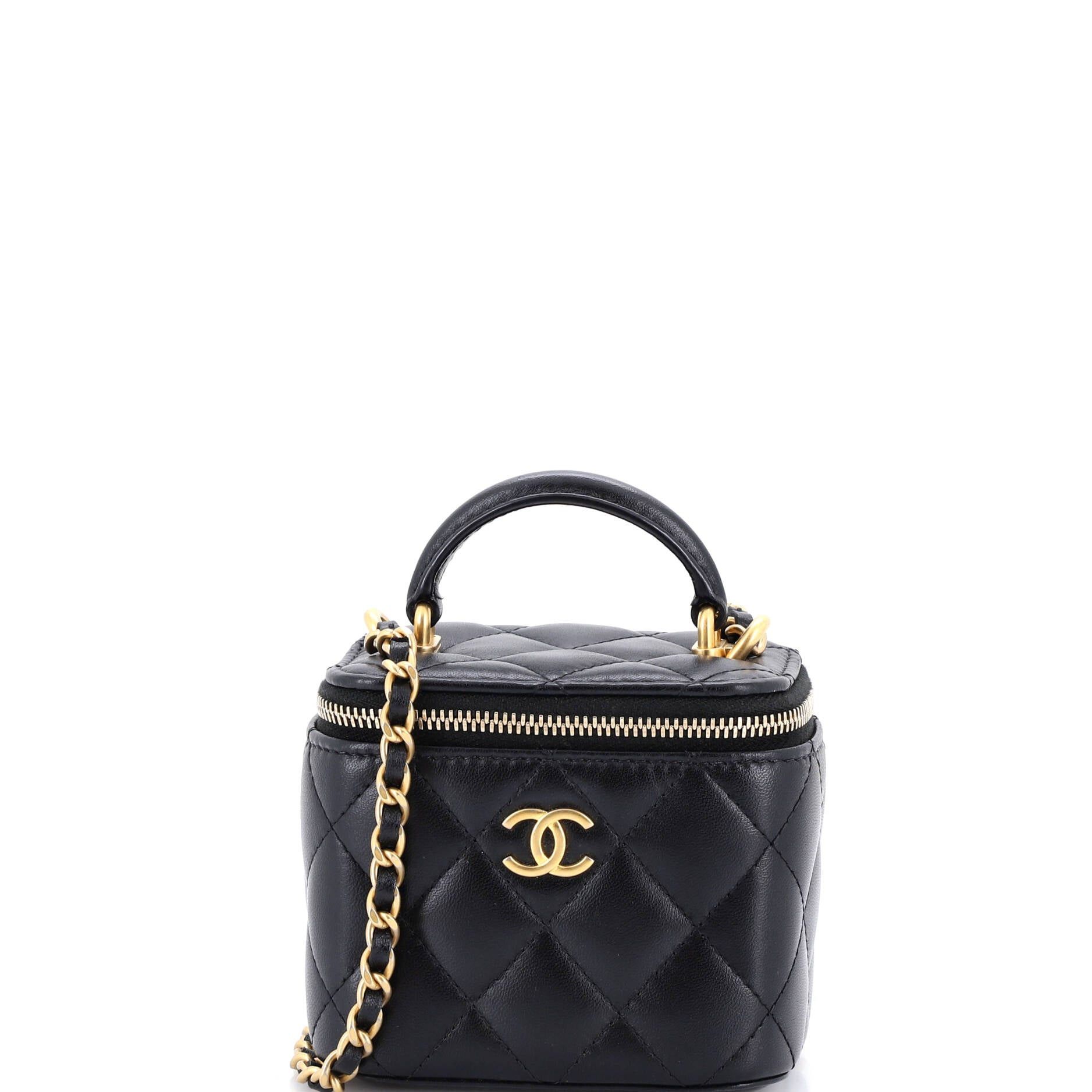 Chanel Classic Top Handle Vanity Case with Chain Size ONE SIZE - 1 Thumbnail