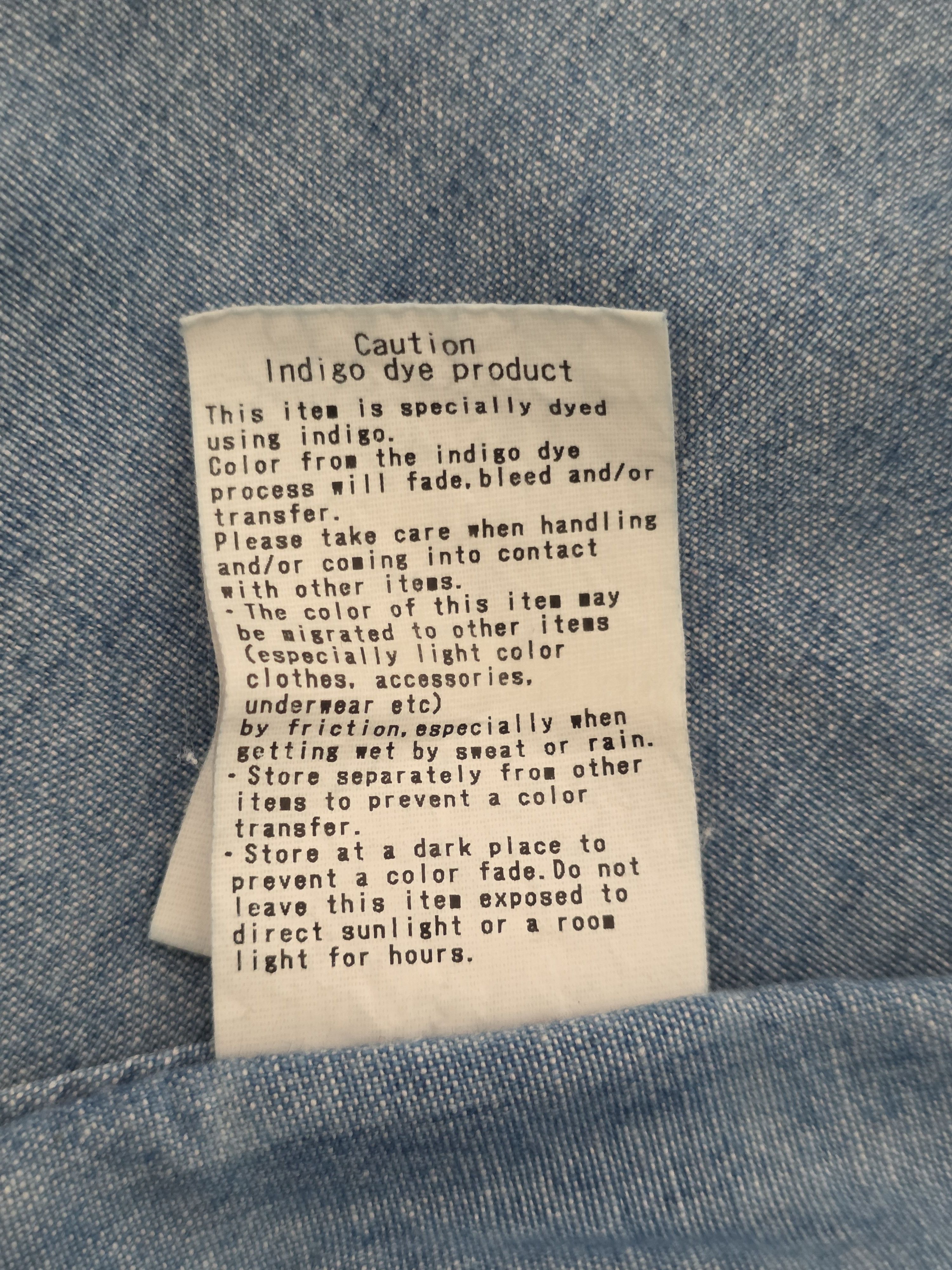 FDMTL FDMTL Men's Chambray Bandana shirt size 2 Size US M / EU 48-50 / 2 - 6 Thumbnail