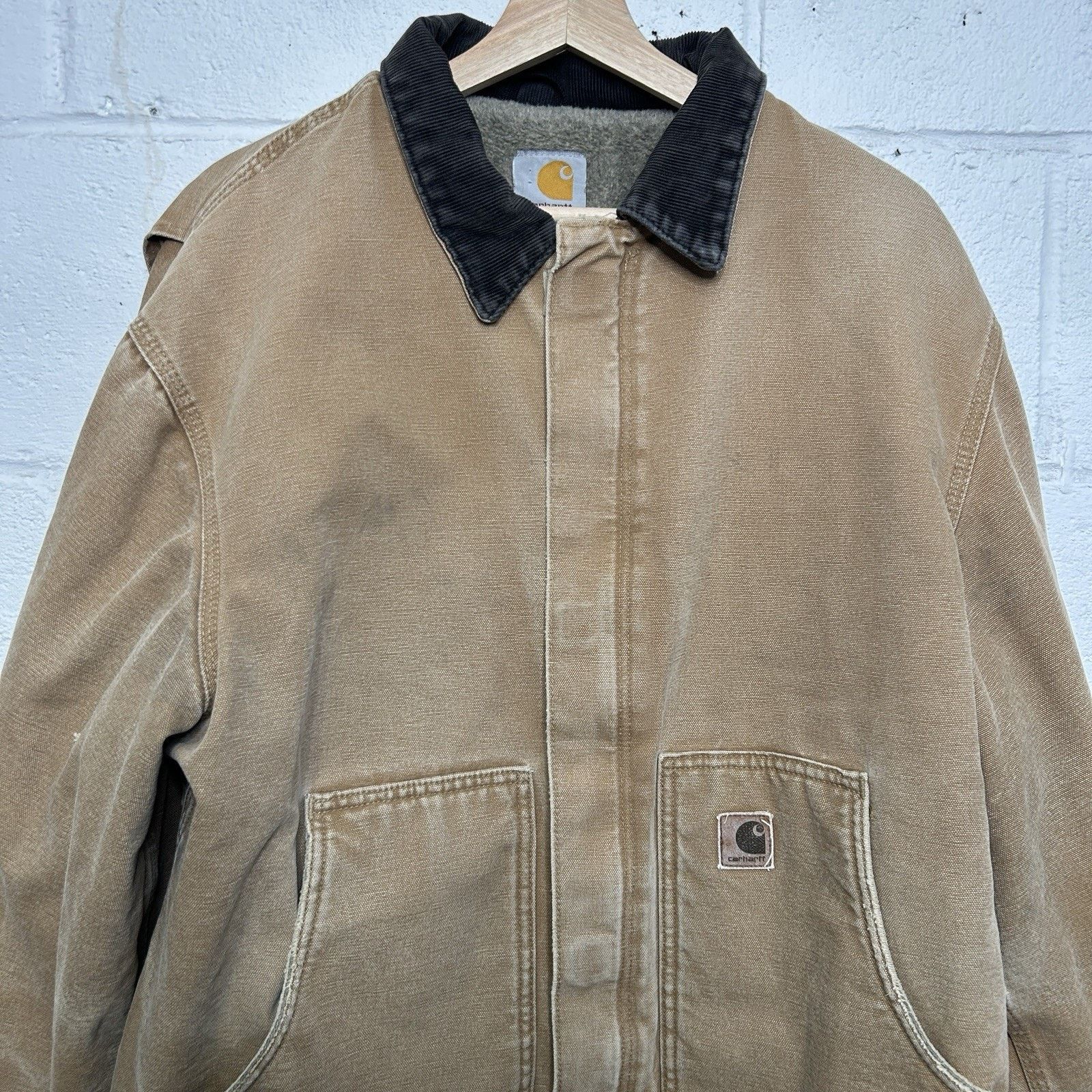 Carhartt Vintage Carhartt Sherpa-Lined Dearborn Jacket “Camel/Brown” Size US XL / EU 56 / 4 - 3 Thumbnail
