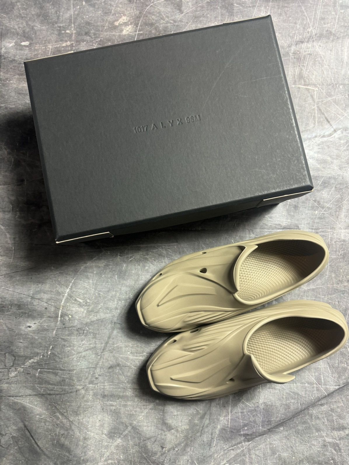 1017 ALYX 9SM Beige Mono Slip On